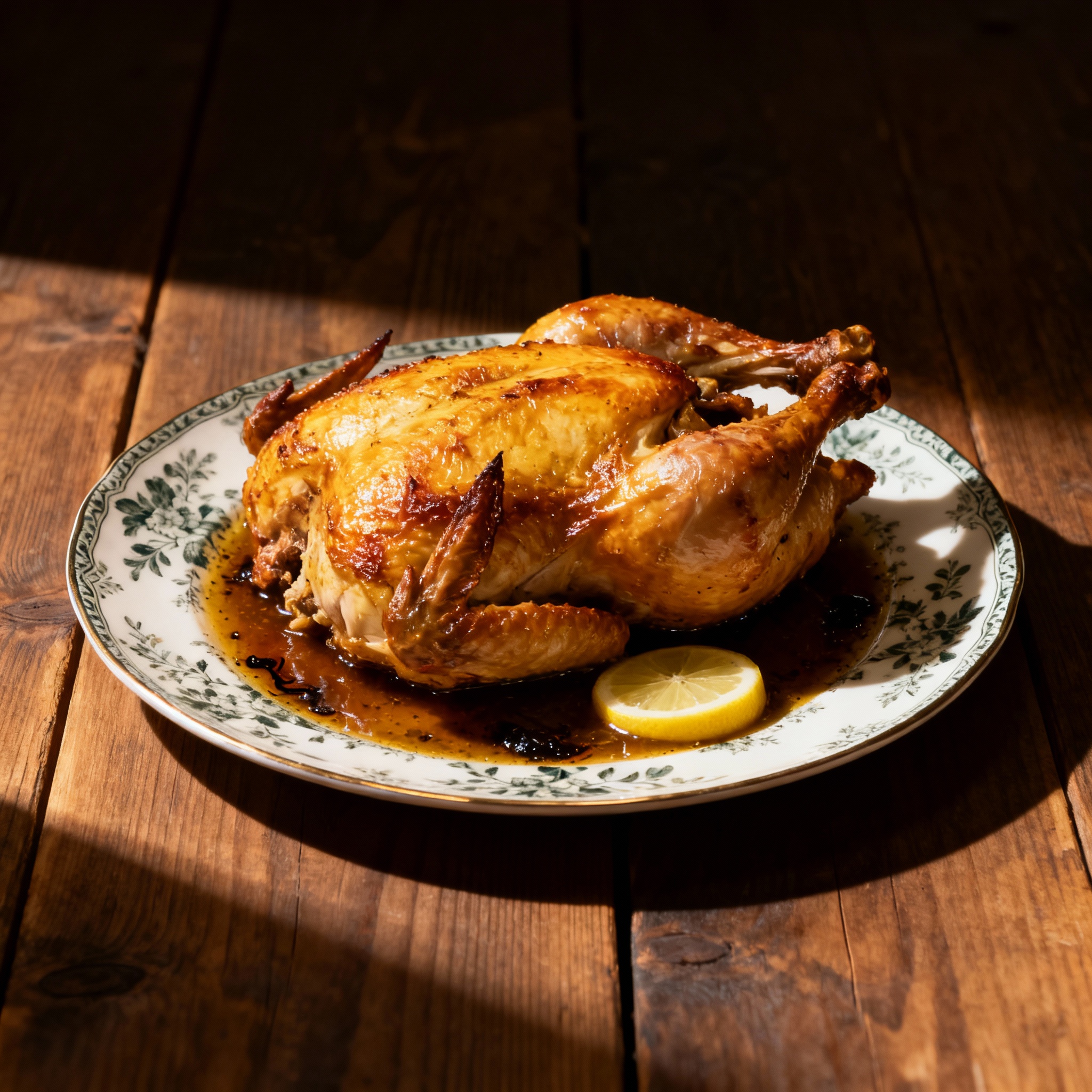 Demi-poulet du fumoir