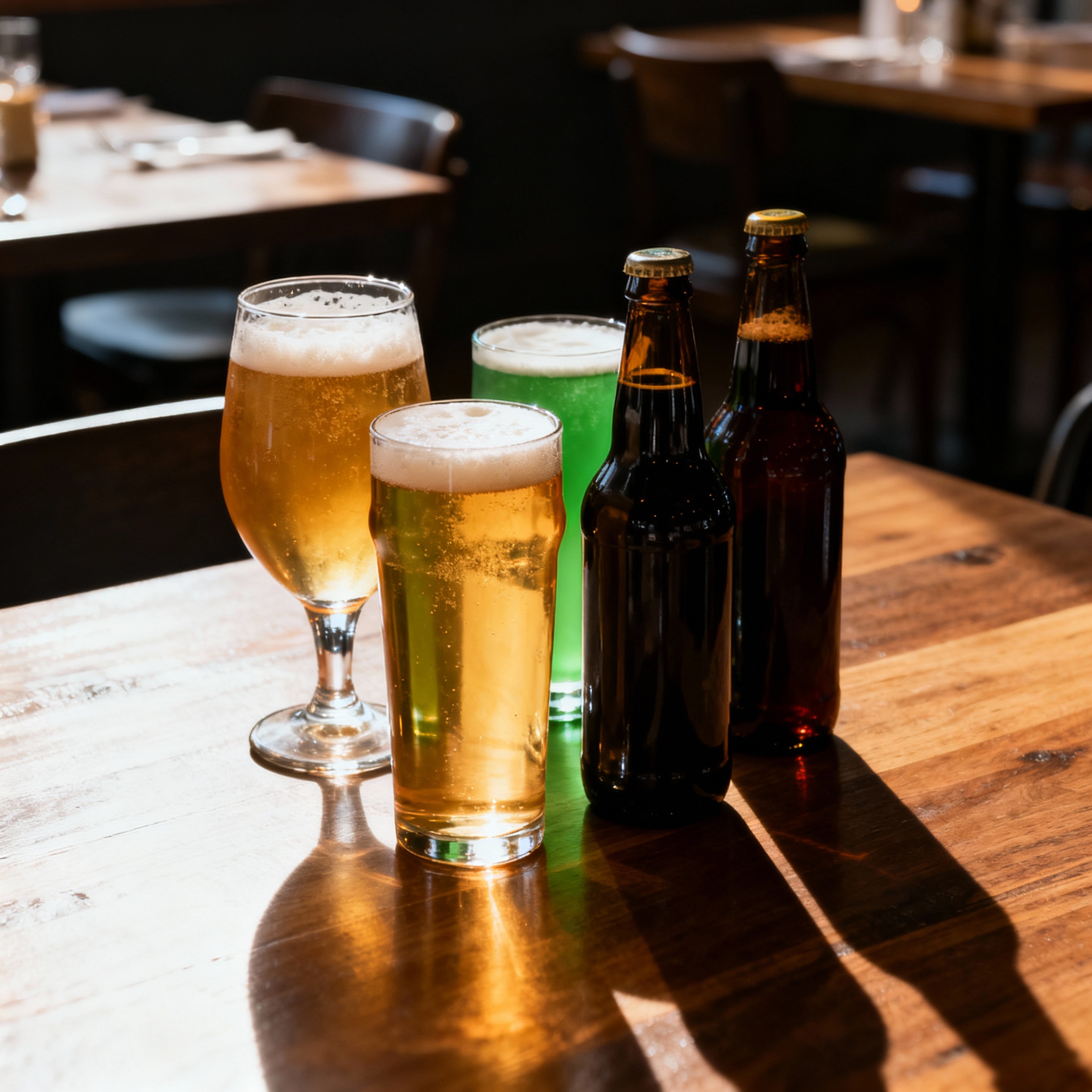 Bières pression & bouteilles