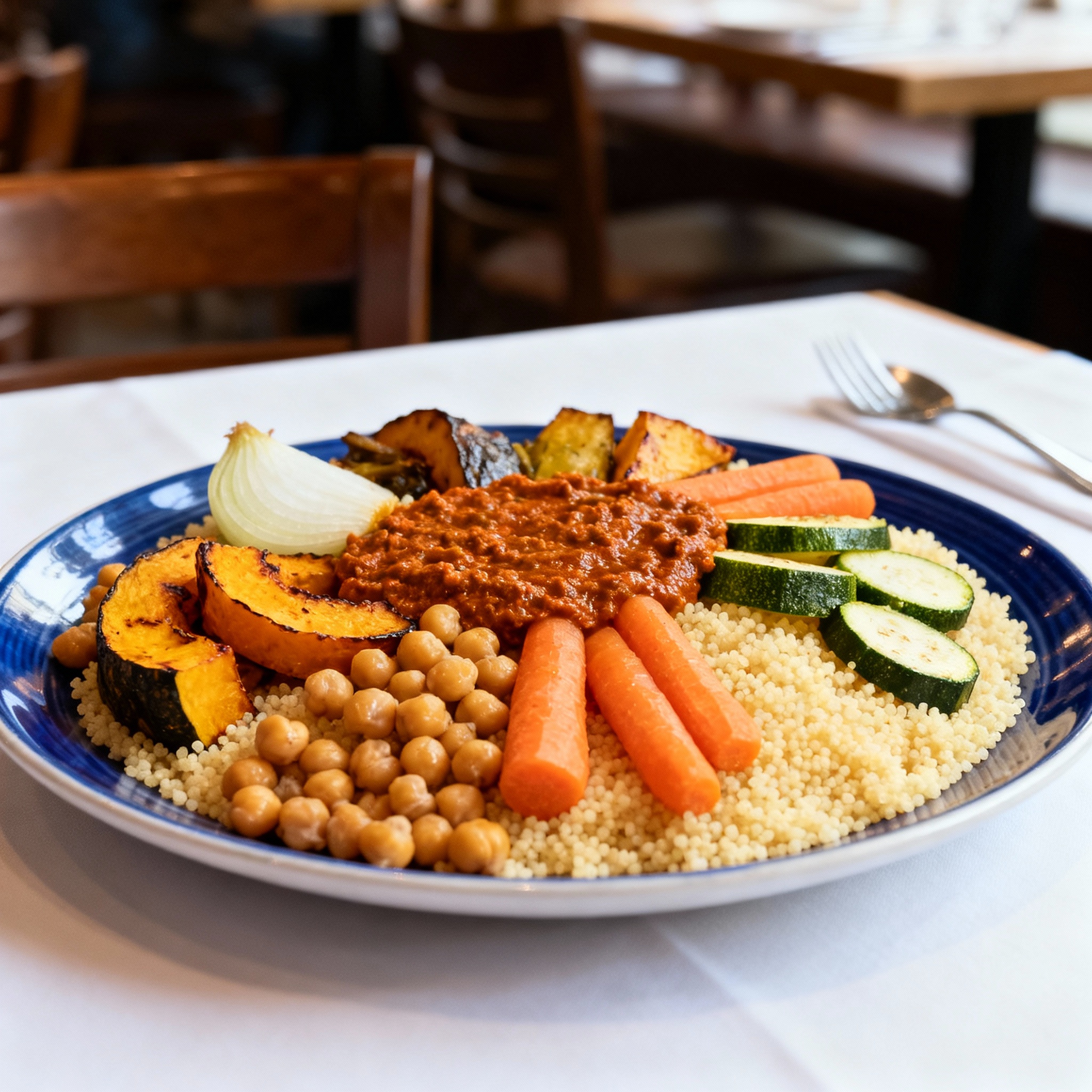 Couscous végétarien complet