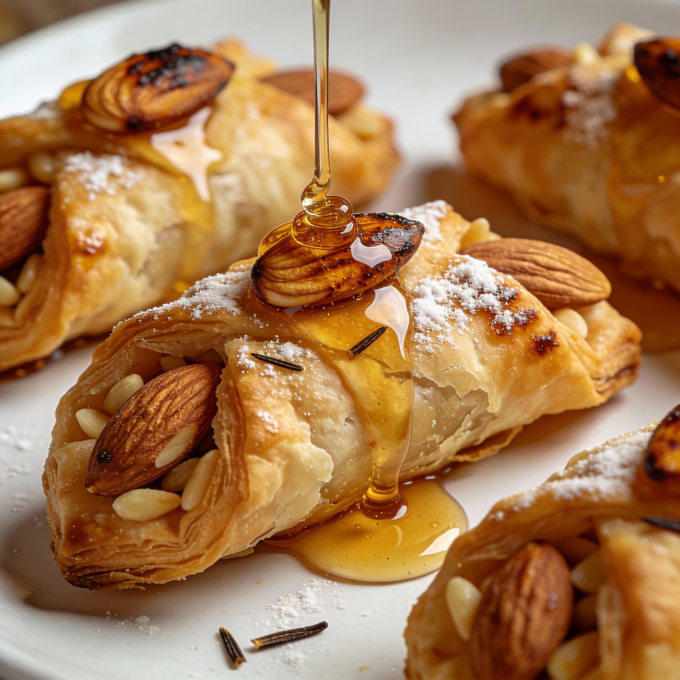 Briouates aux amandes