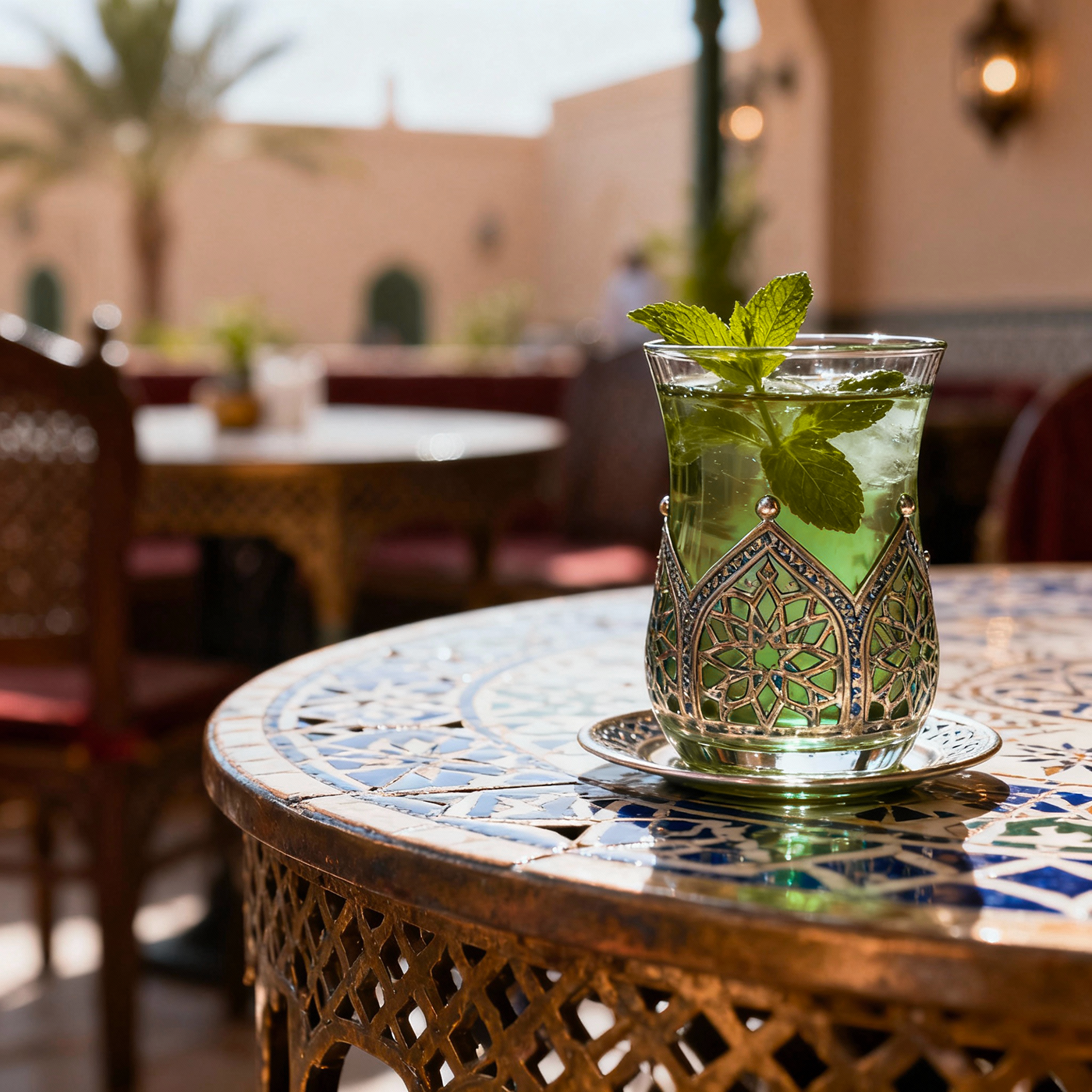 Thé vert menthe marocain