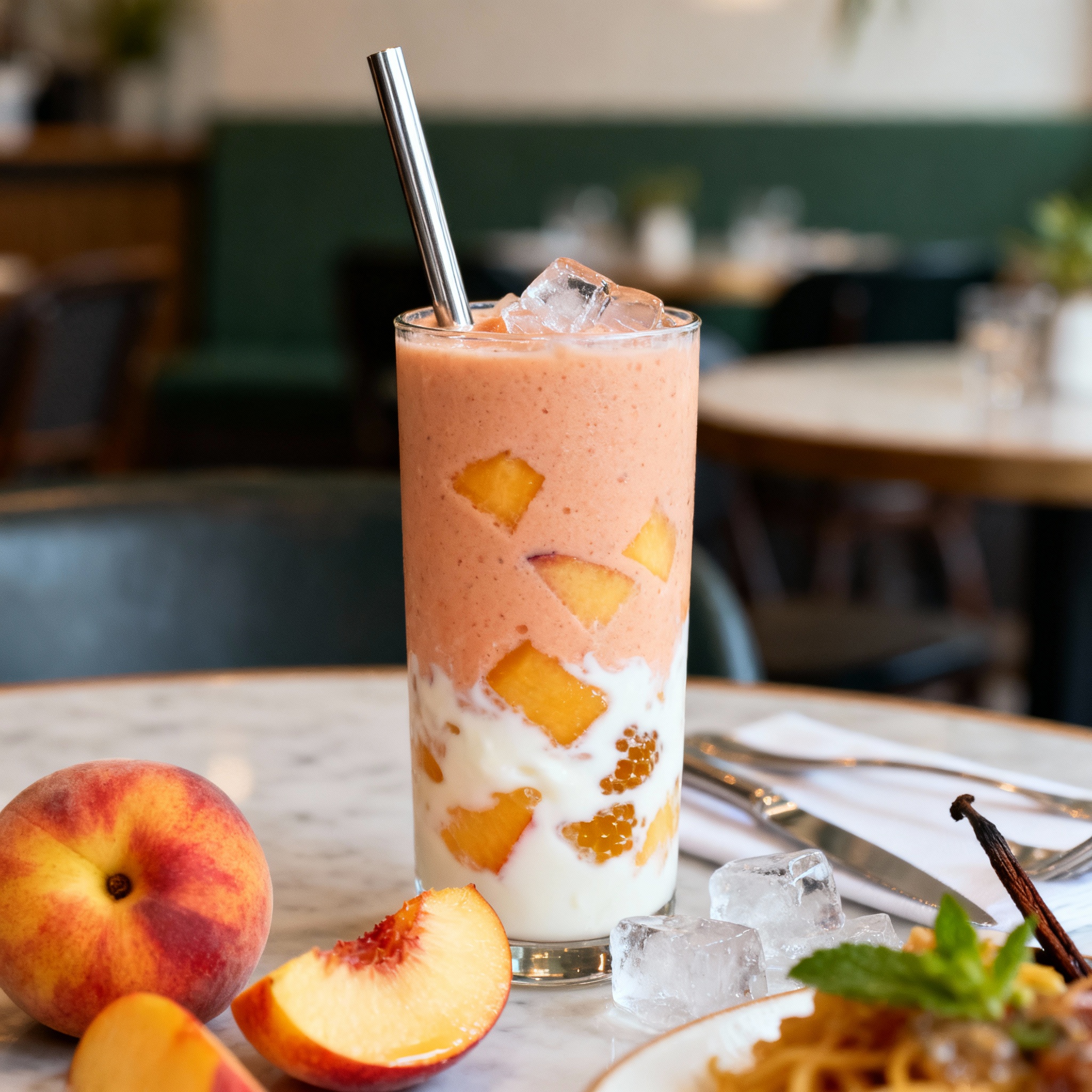 Smoothie Pêche Vanille