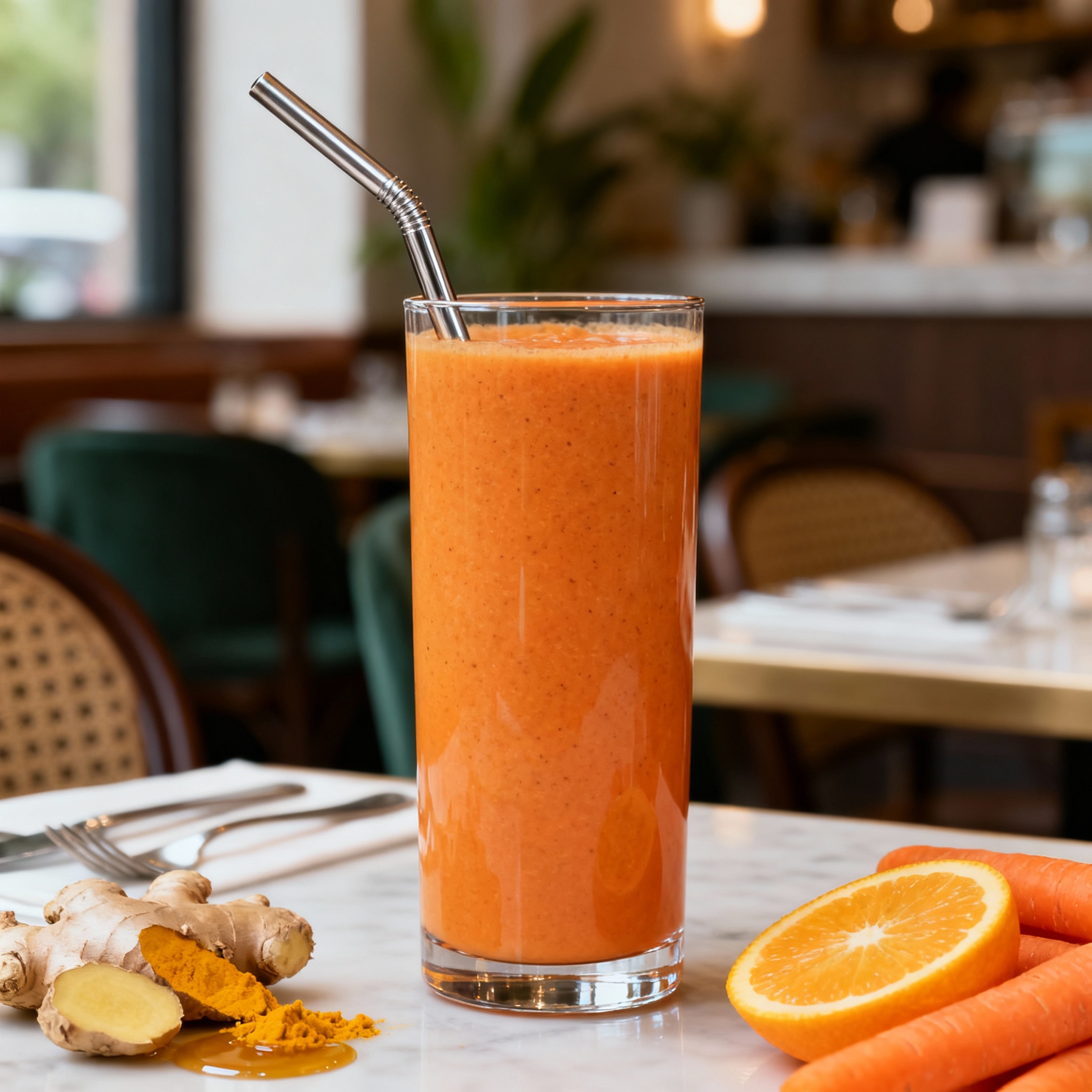 Smoothie Carotte Curcuma