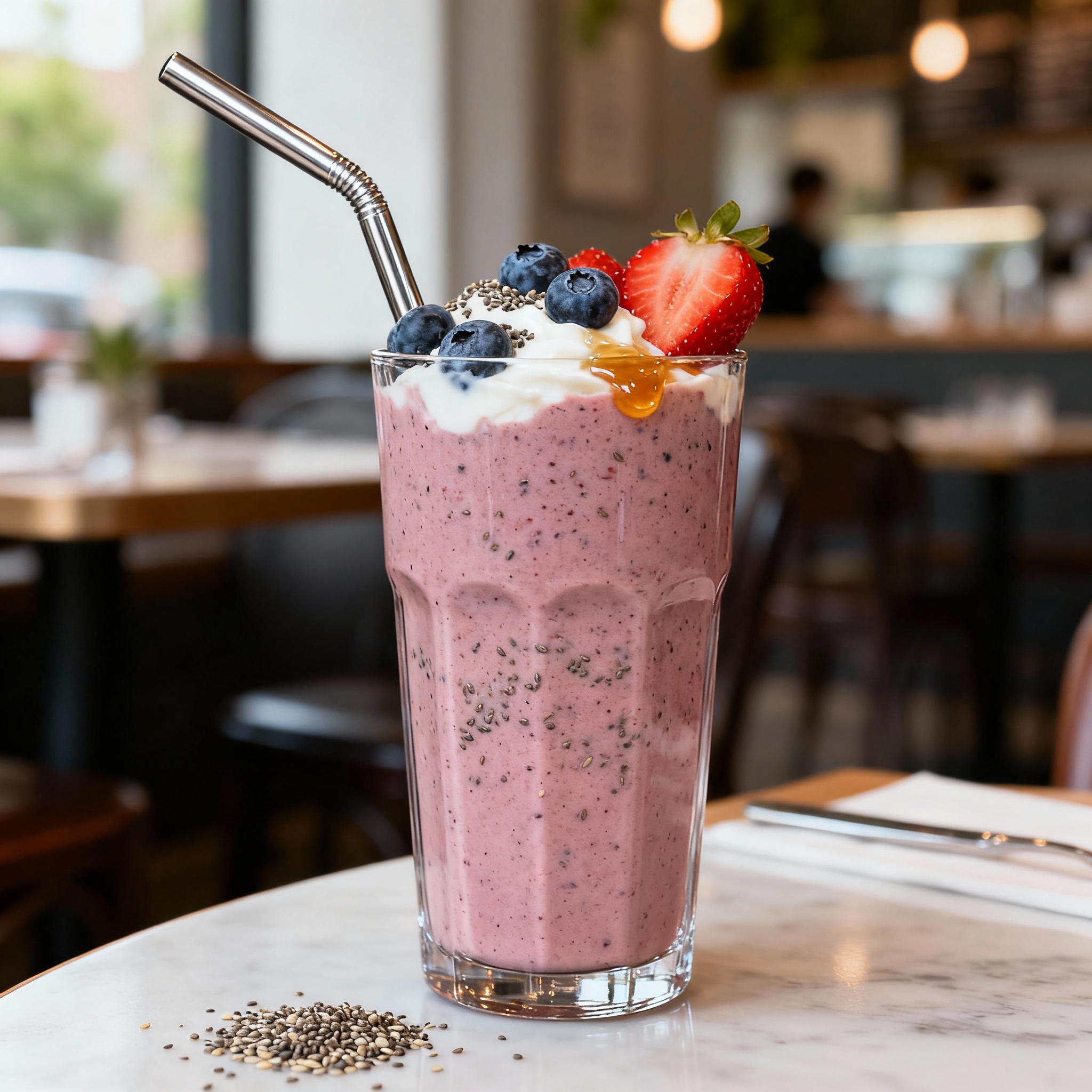 Smoothie Chanvre & Baie