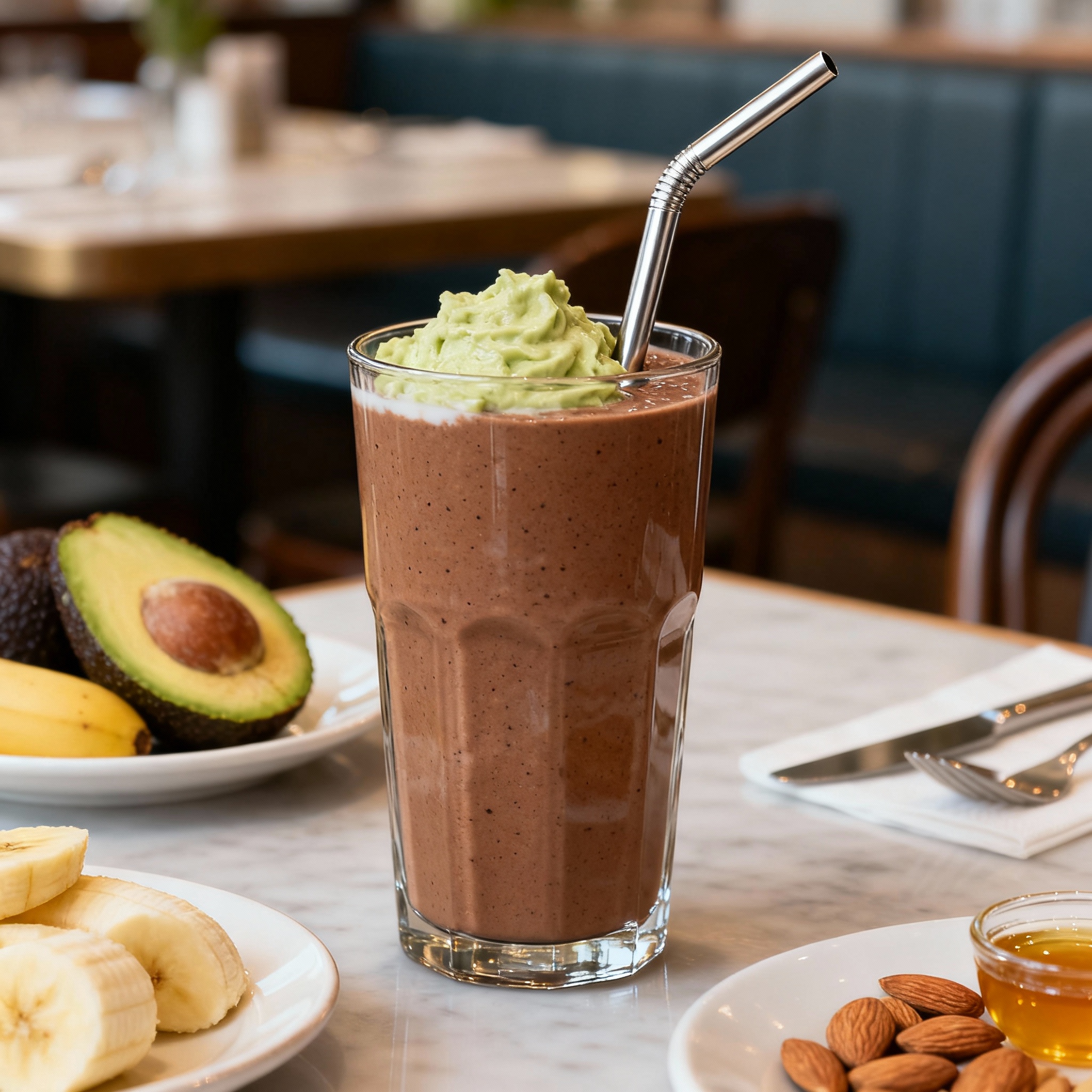Smoothie Avocat Cacao