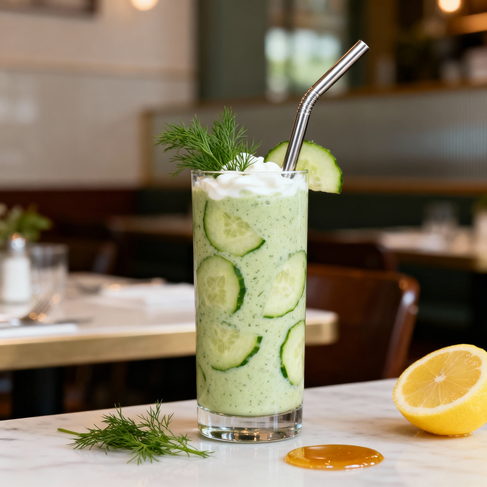 Smoothie Aneth Concombre