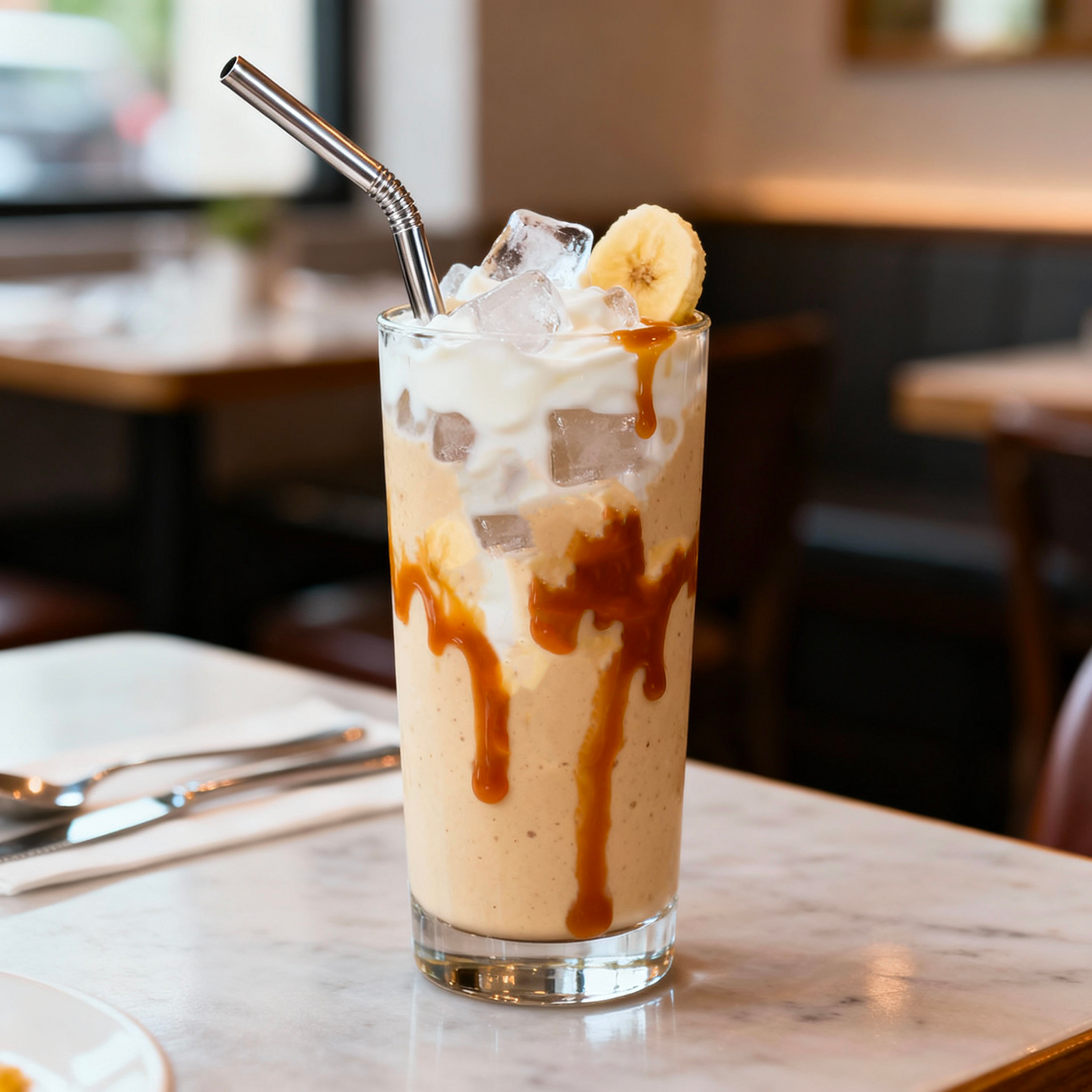 Smoothie Banane Caramel