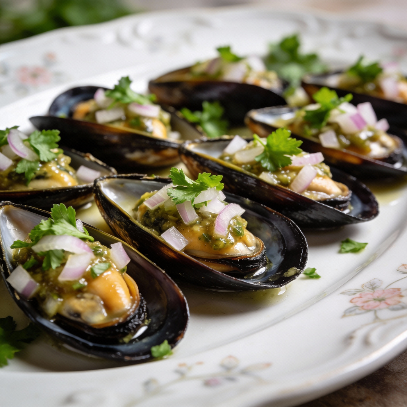 Moules à la Vinaigrette