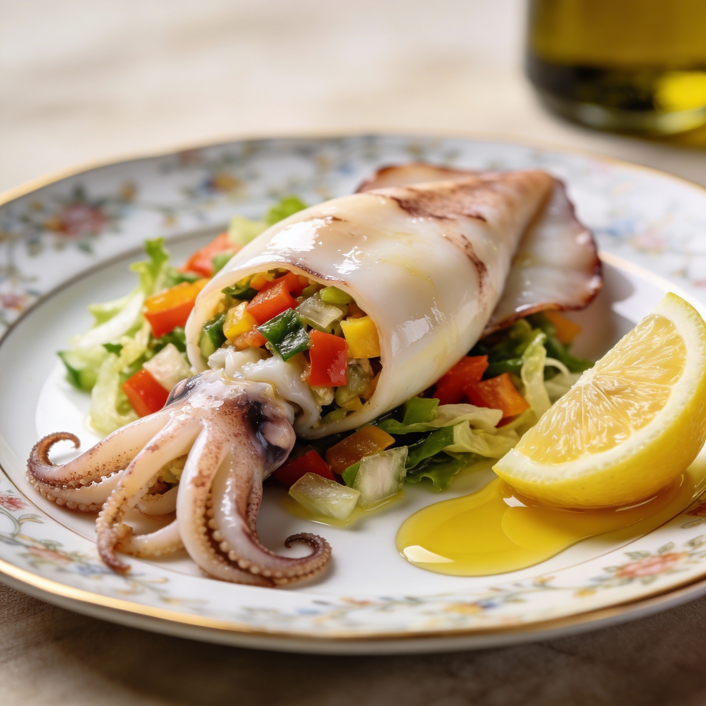 Encornet Farcis Froid