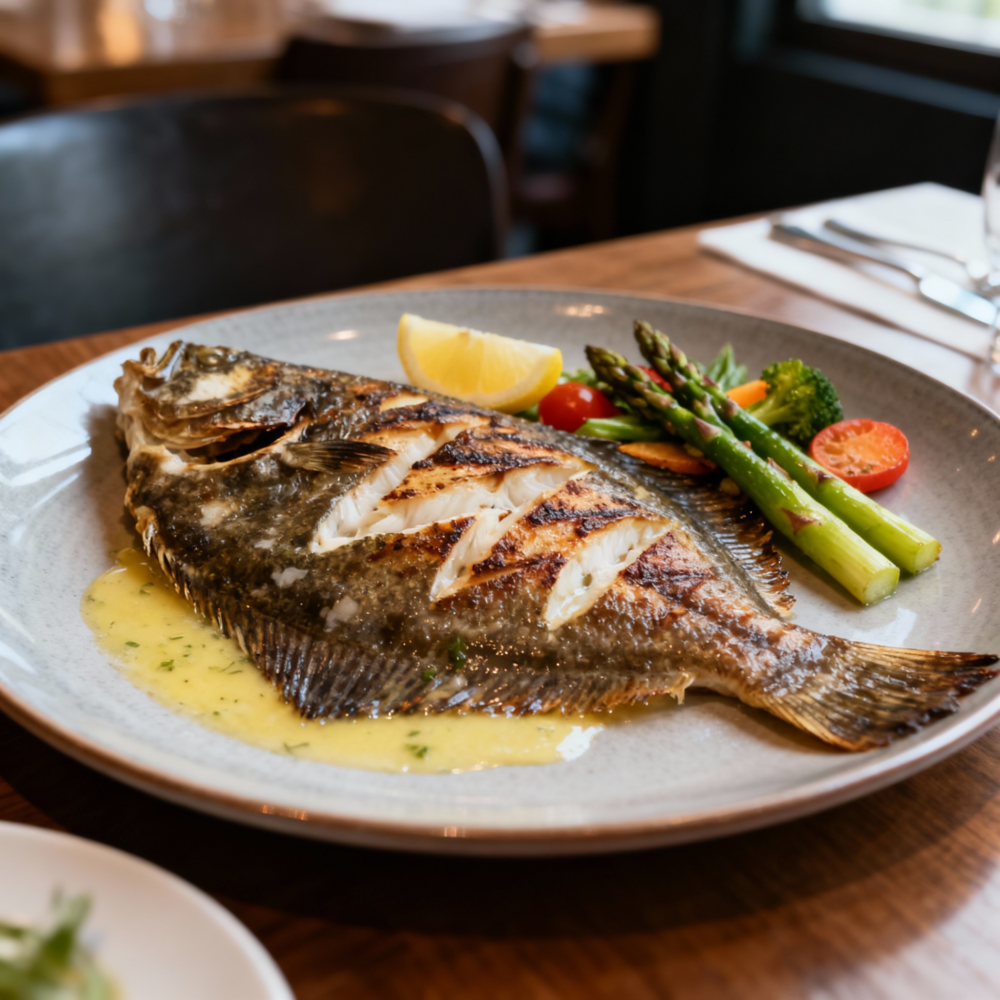 Turbot Grillé