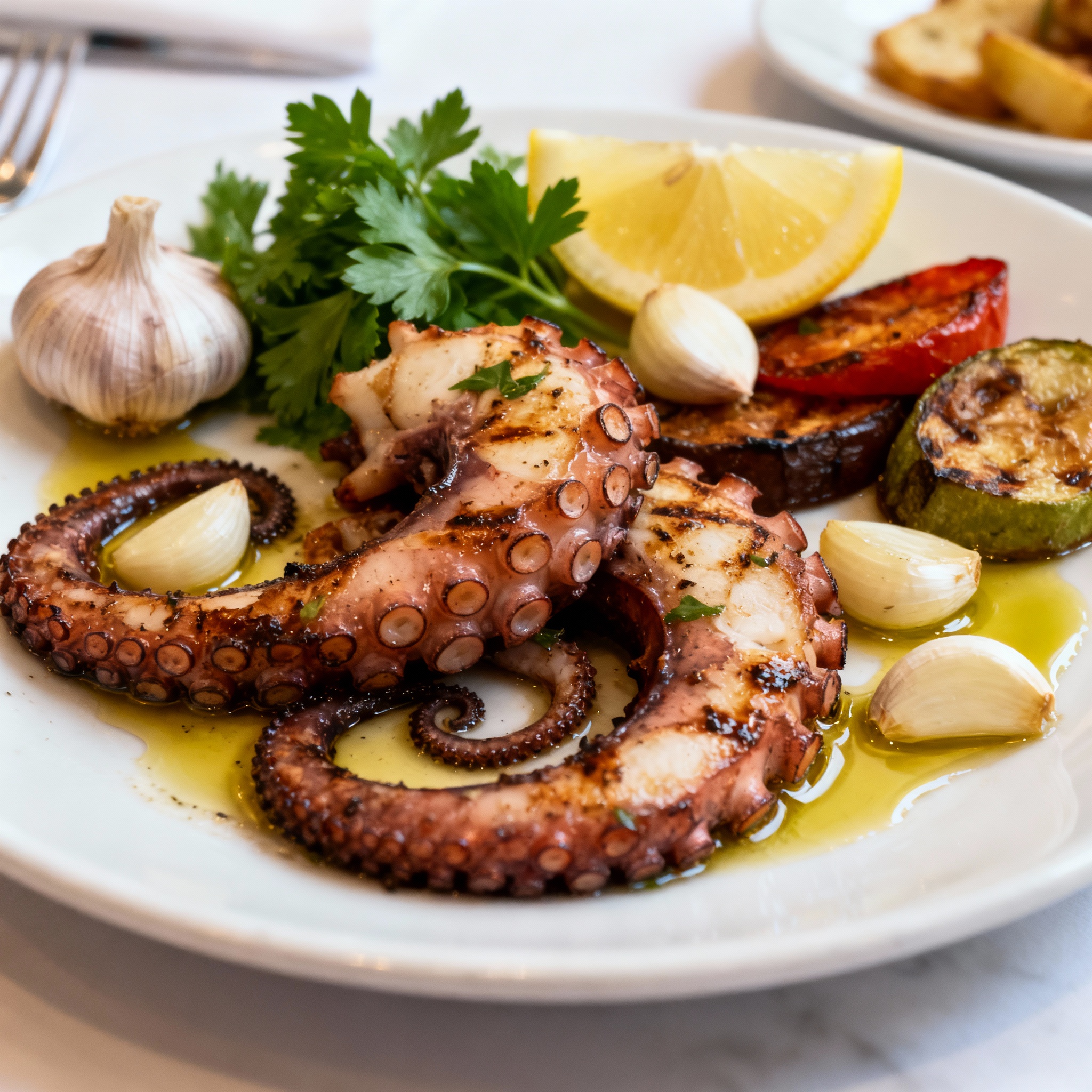 Poulpe à la Plancha