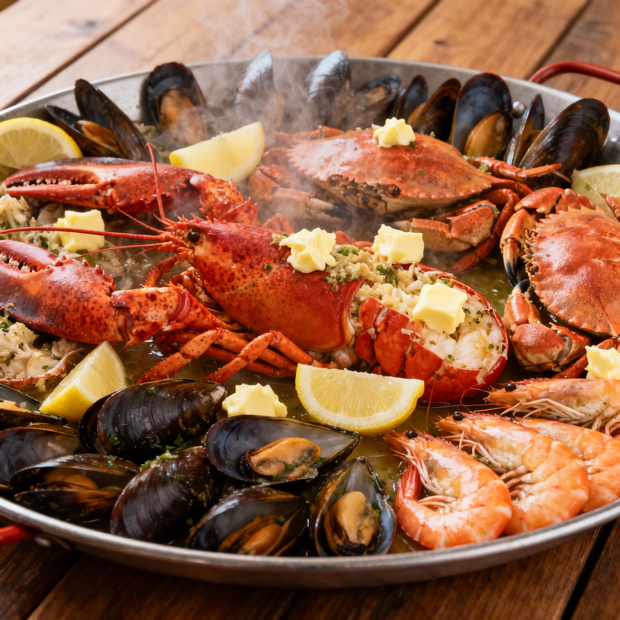 Plateau Crustacés Chauds