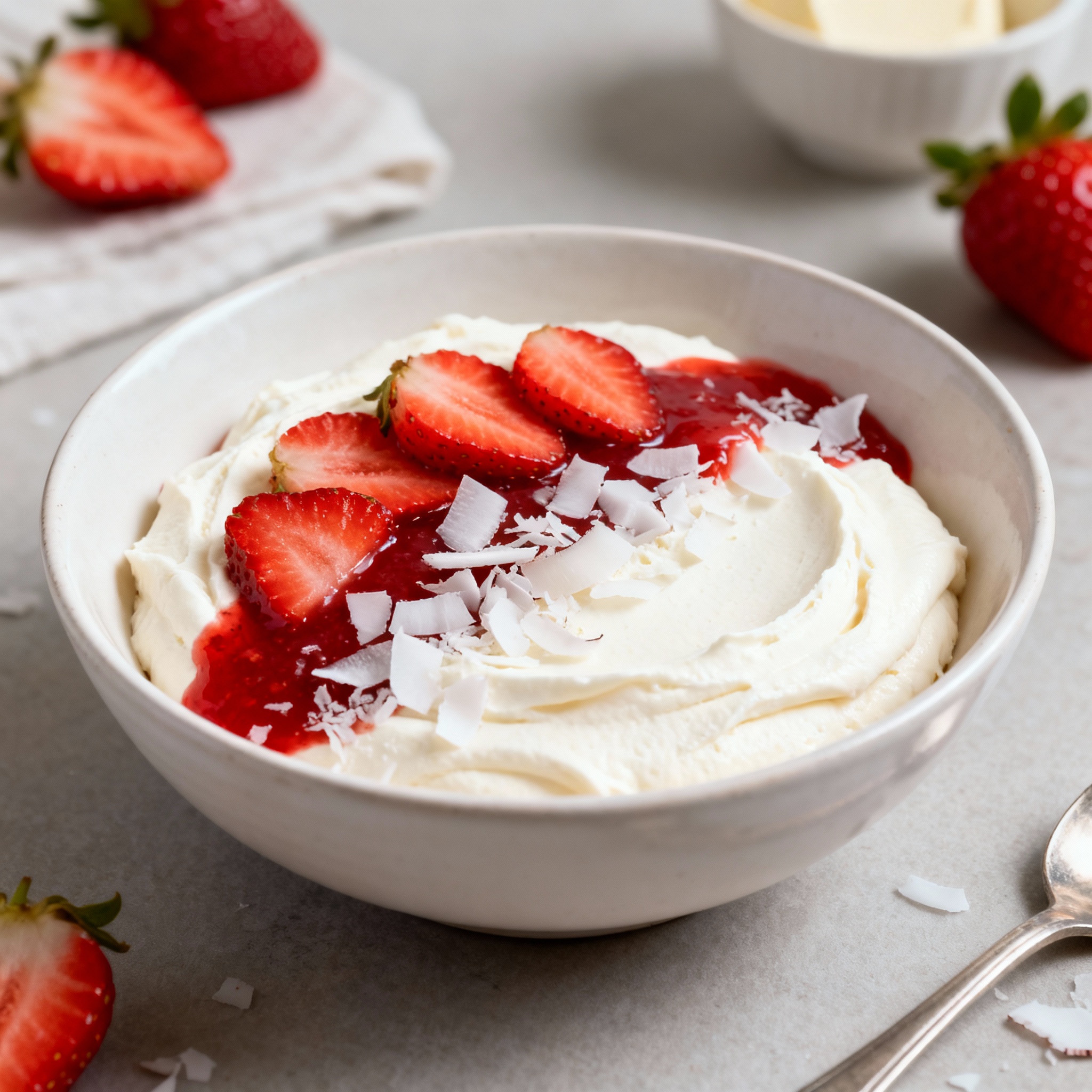 Mousse Chocolat Blanc