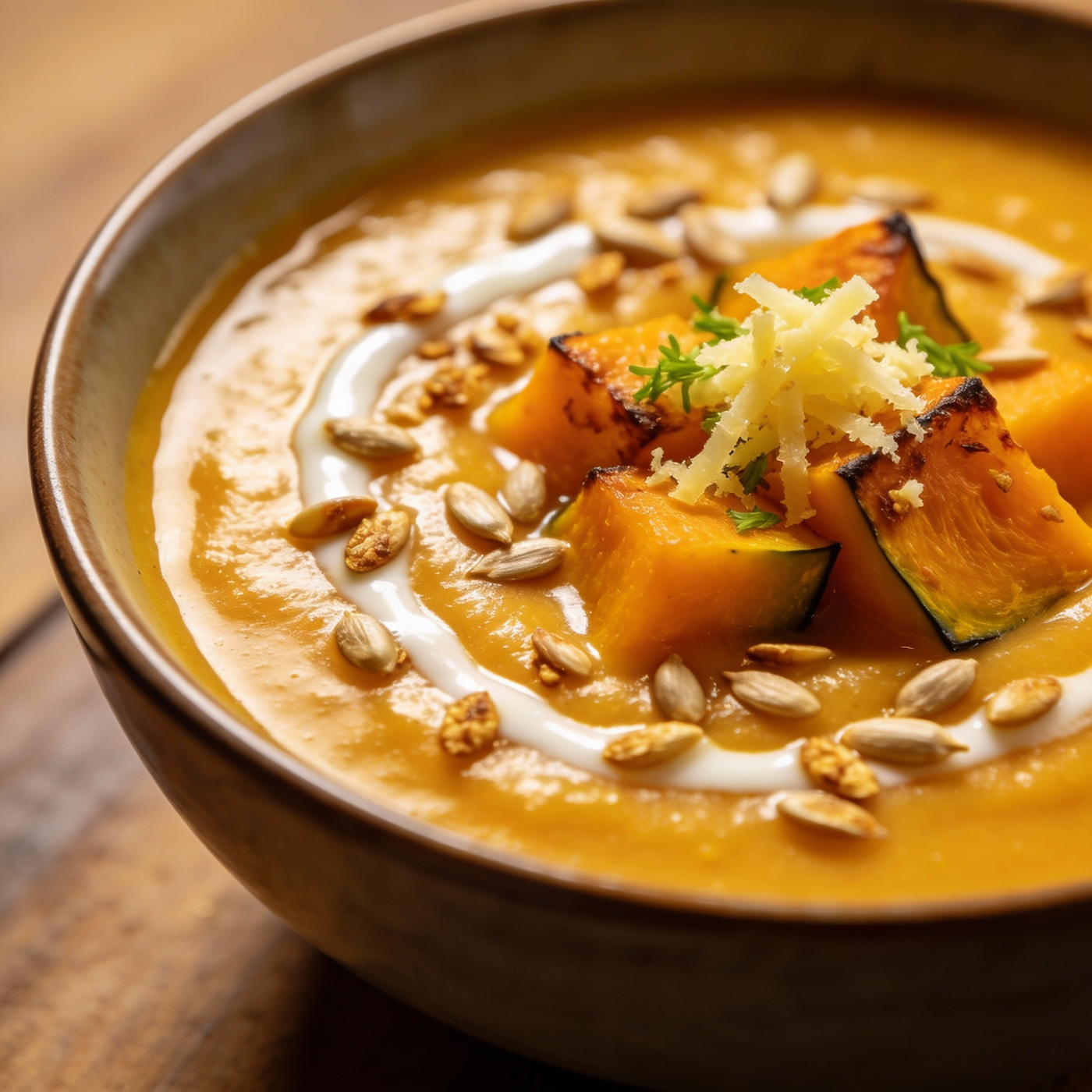 Soupe Courge & Gingembre