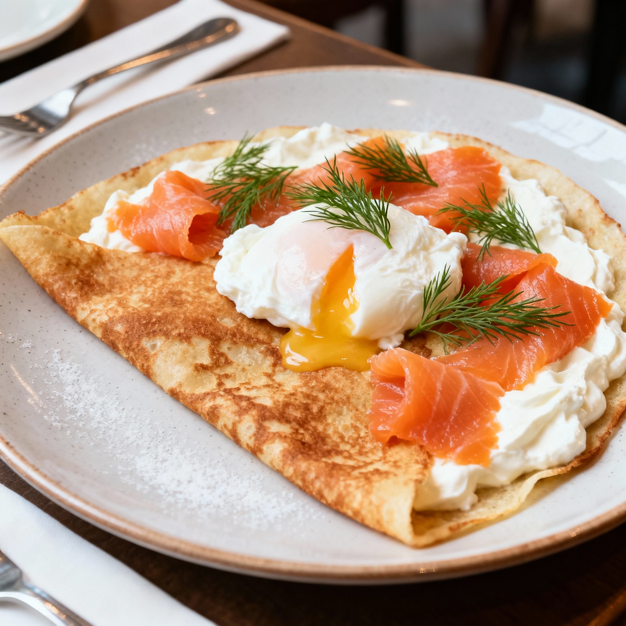 La Crème Œuf Saumon