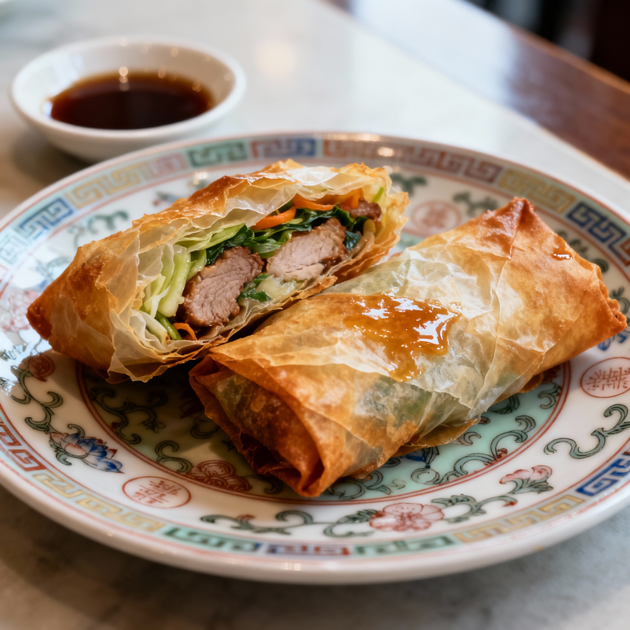 Rouleaux de Printemps Frits