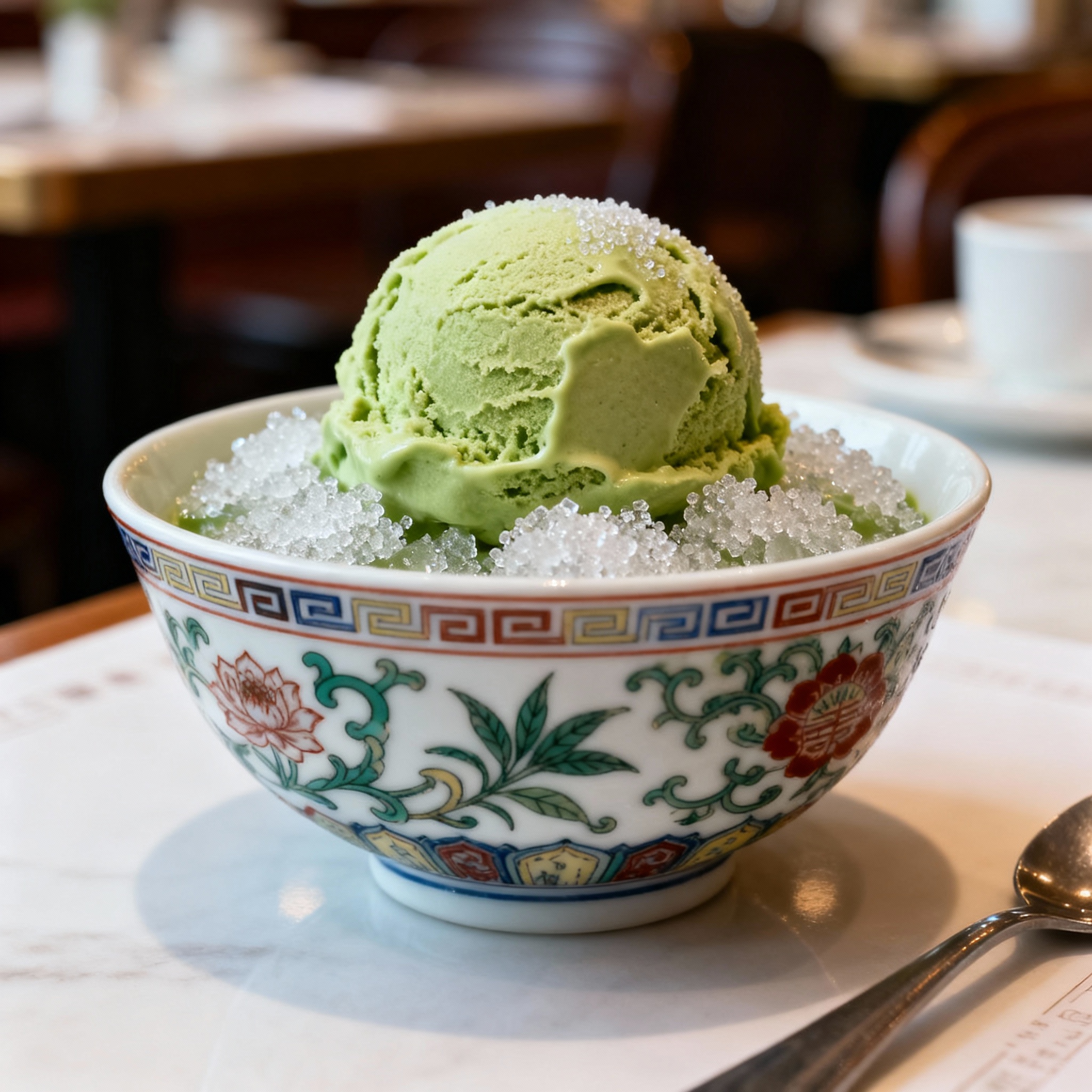 Boule Glace Thé Vert