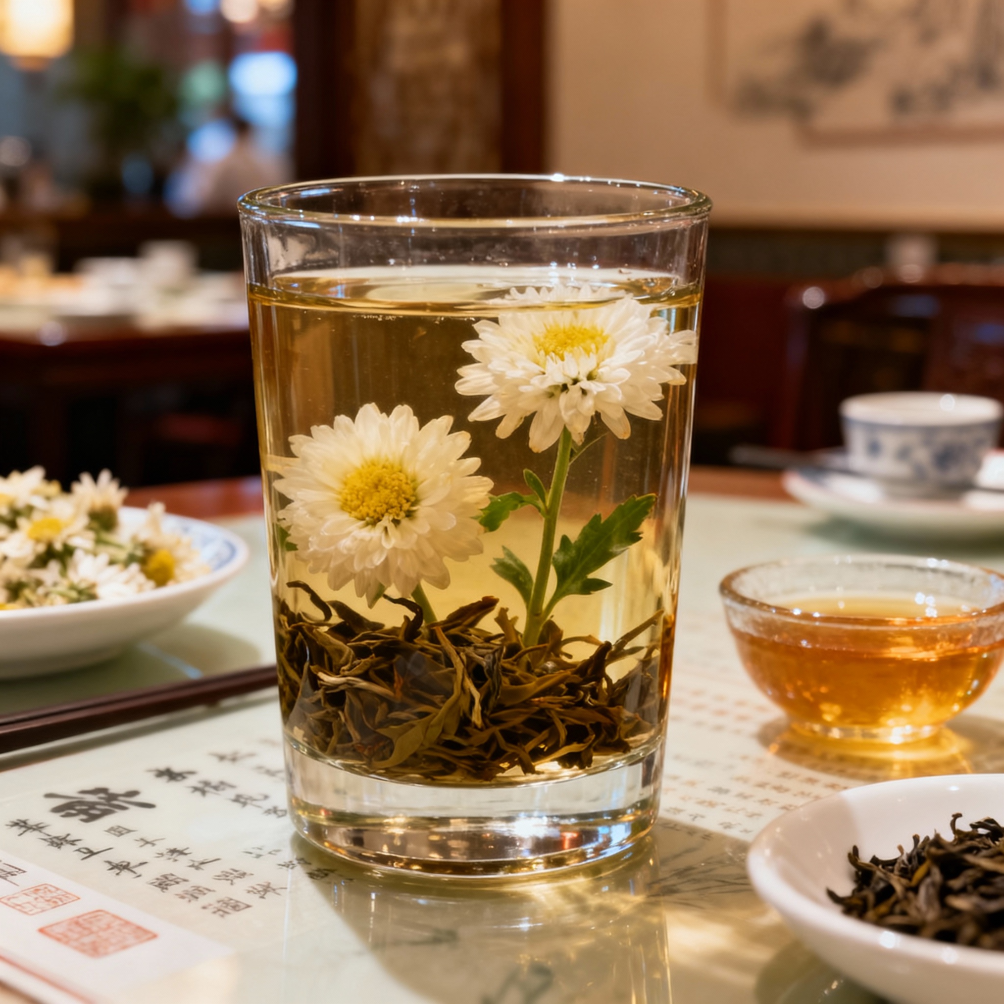 Thé aux Fleurs & Alcool