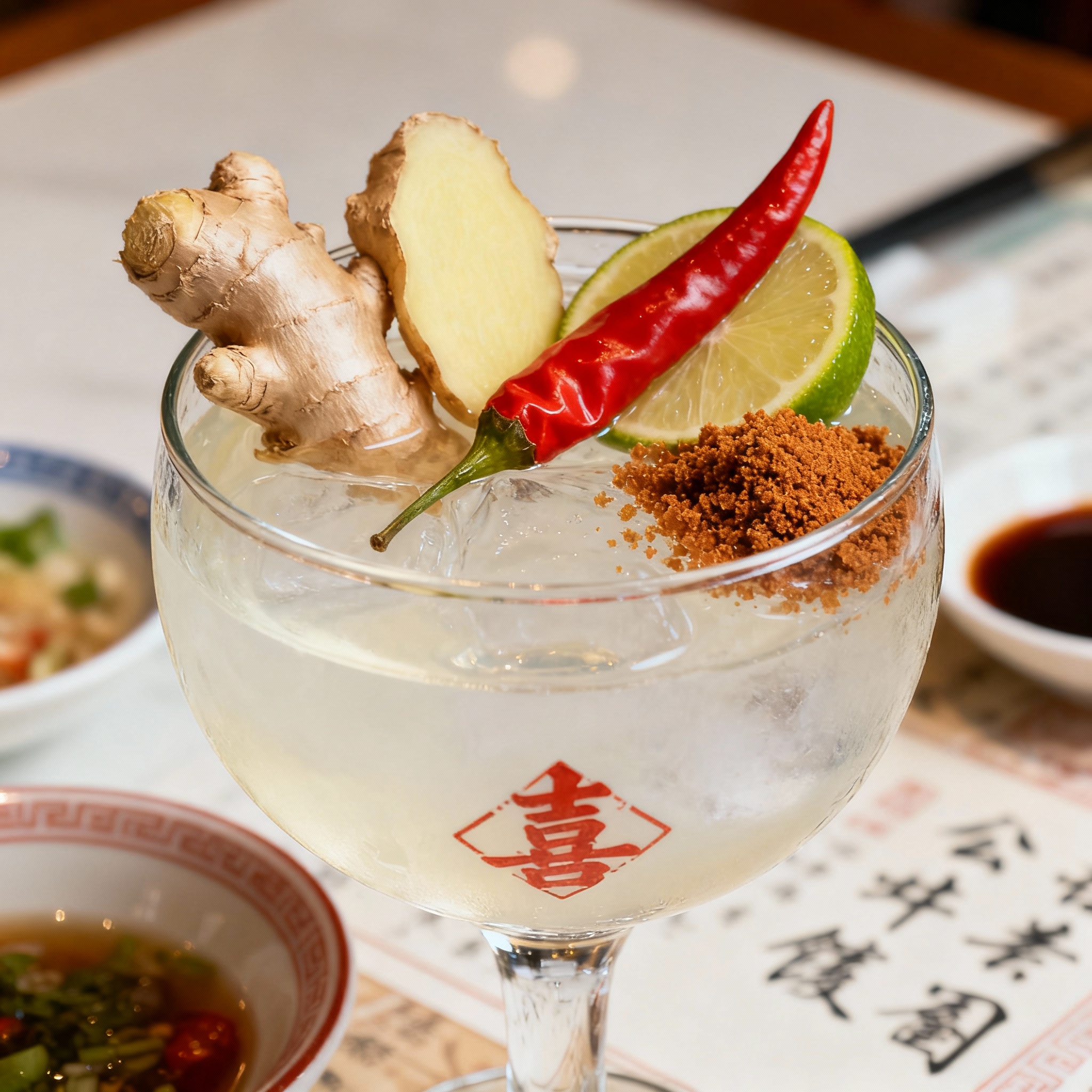 Cocktail Gingembre Brûlant