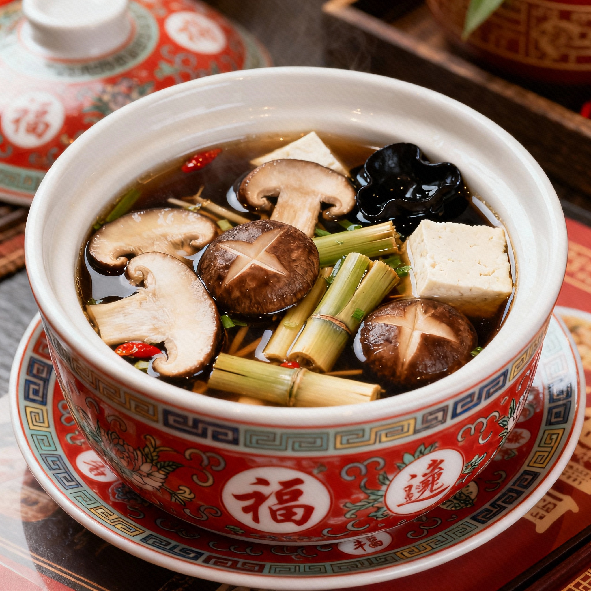 Hot & Sour Soup (soupe aigre-douce)