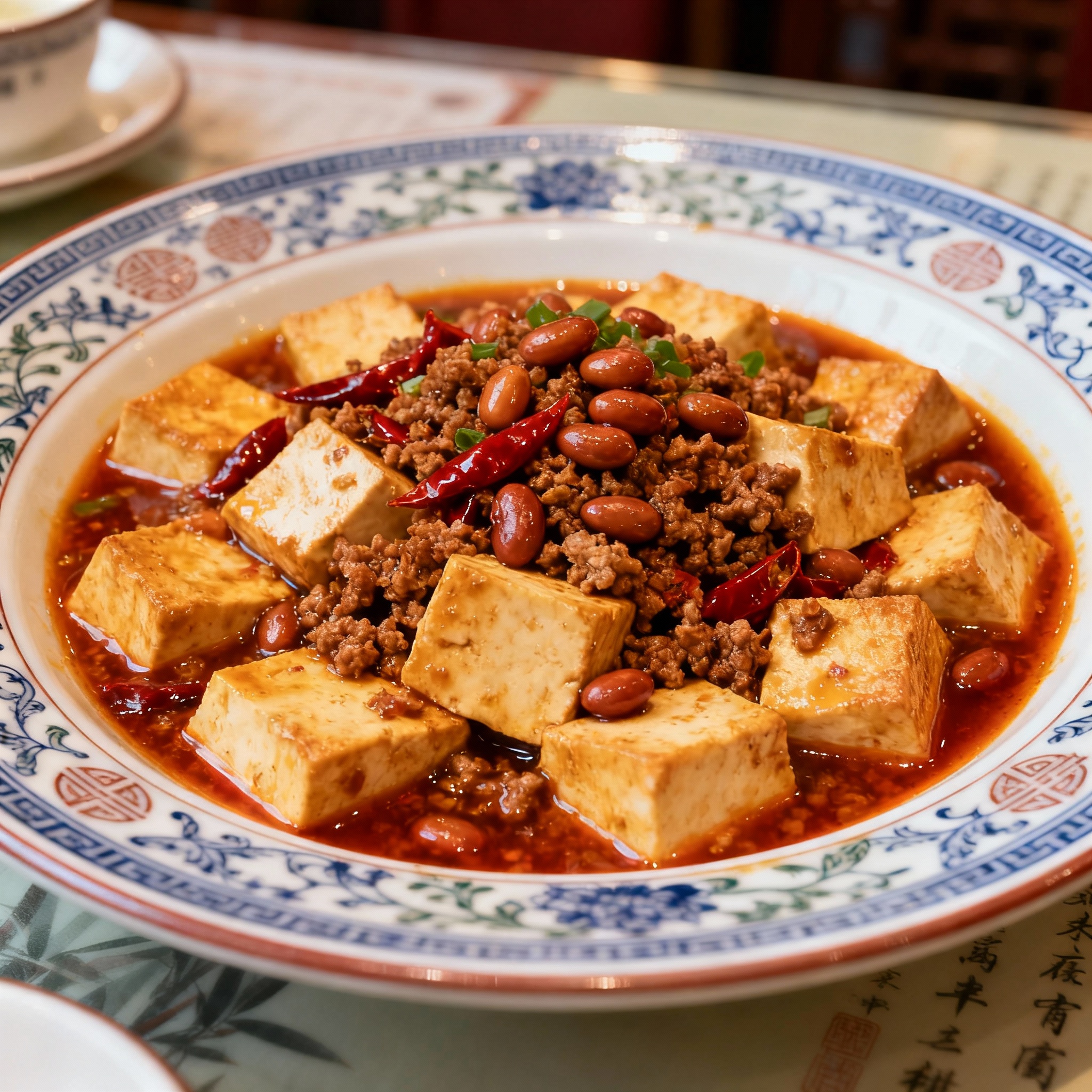 Tofu épicé Sichuan