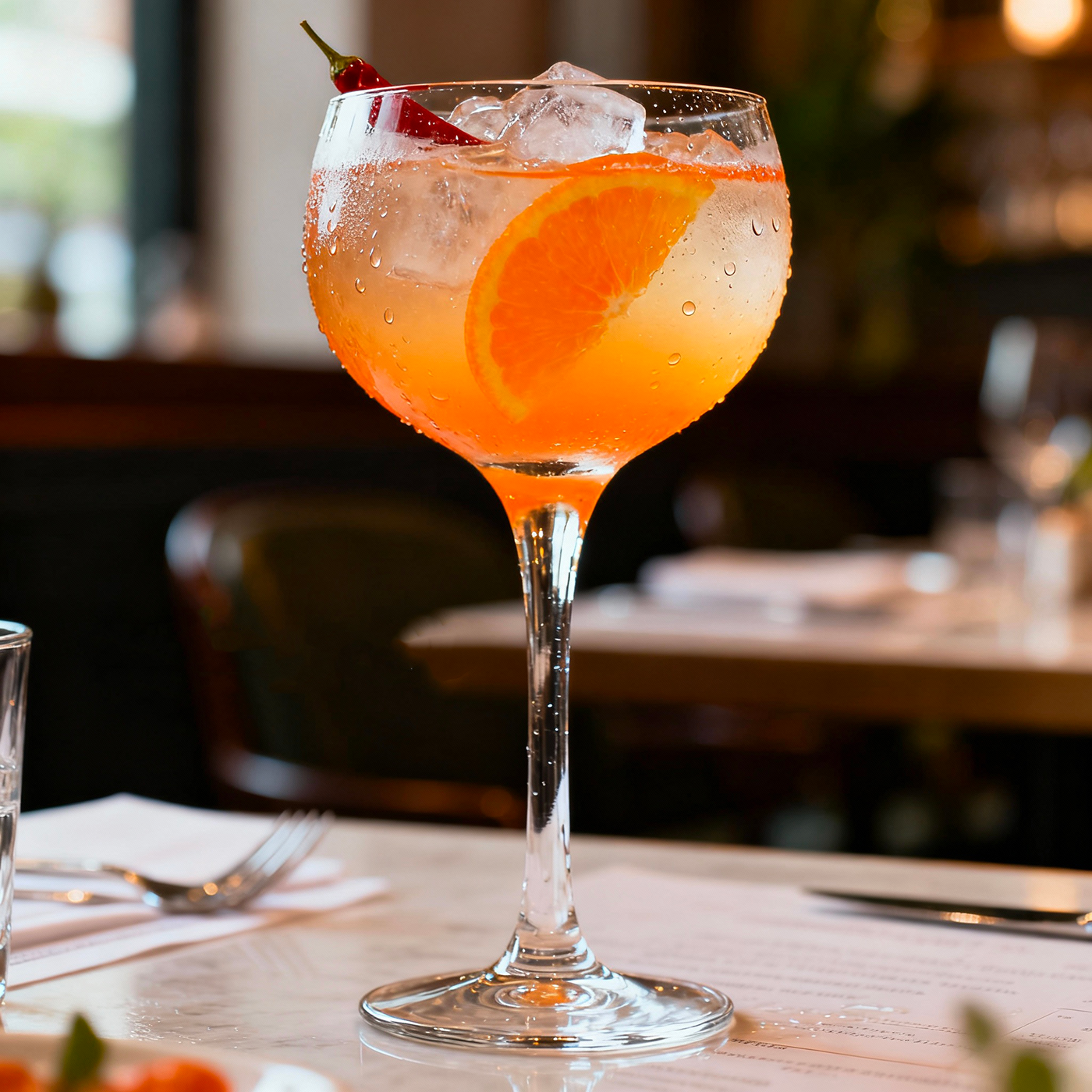 Cocktail Mandarin Épicé