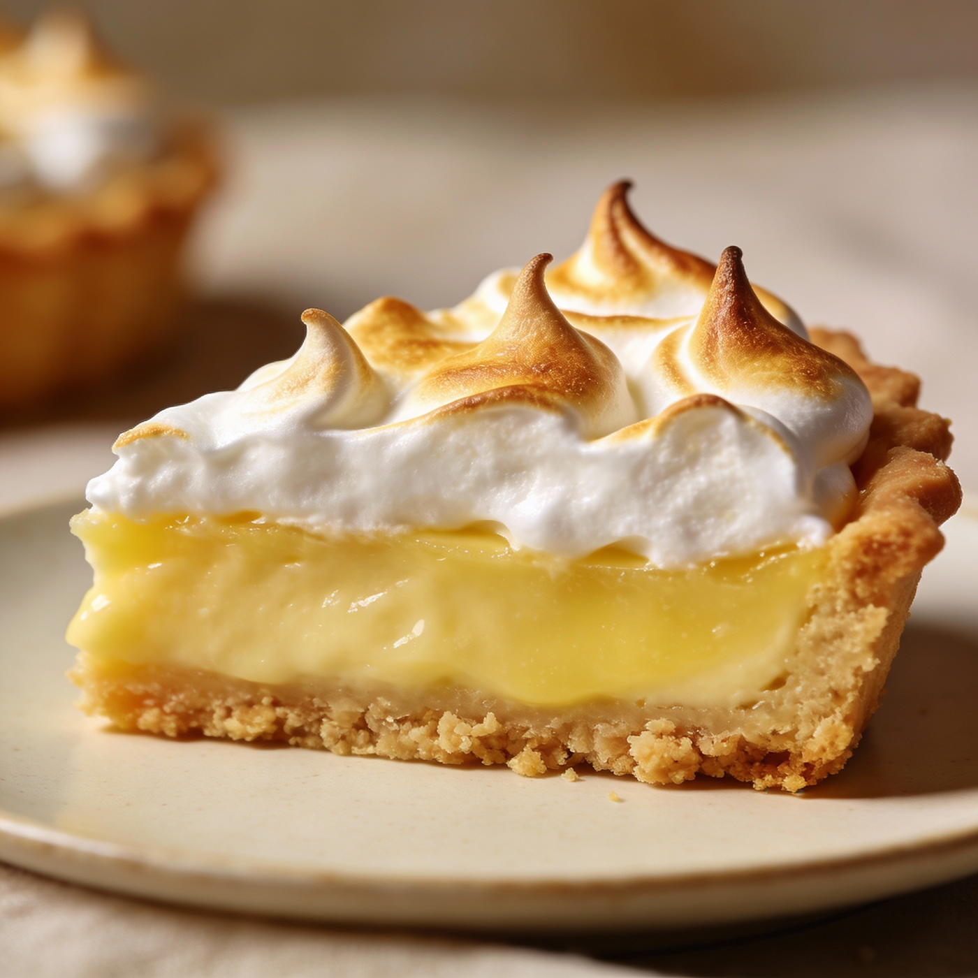 Tarte au Citron Meringuée