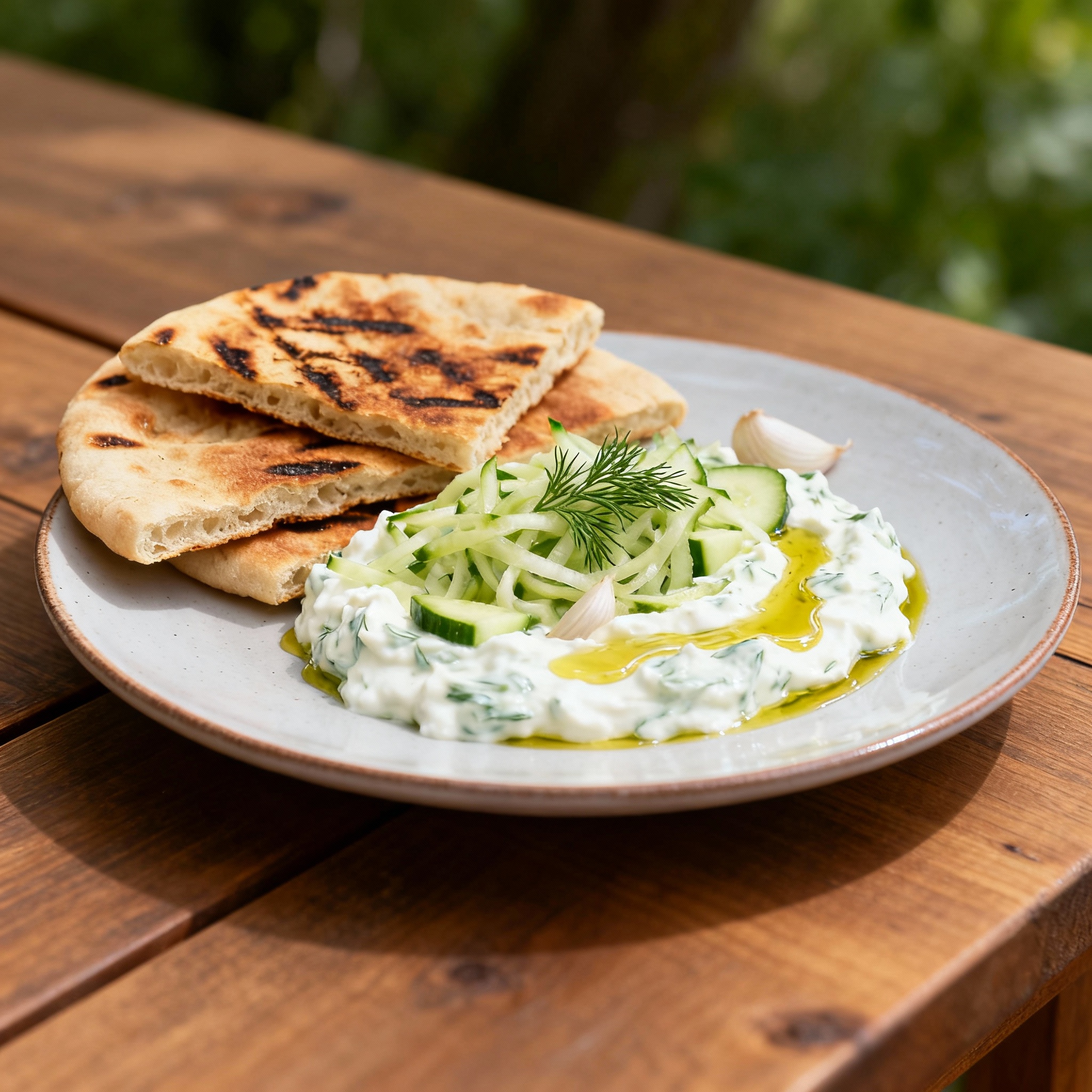 Tzatziki Maison & Pain Pita