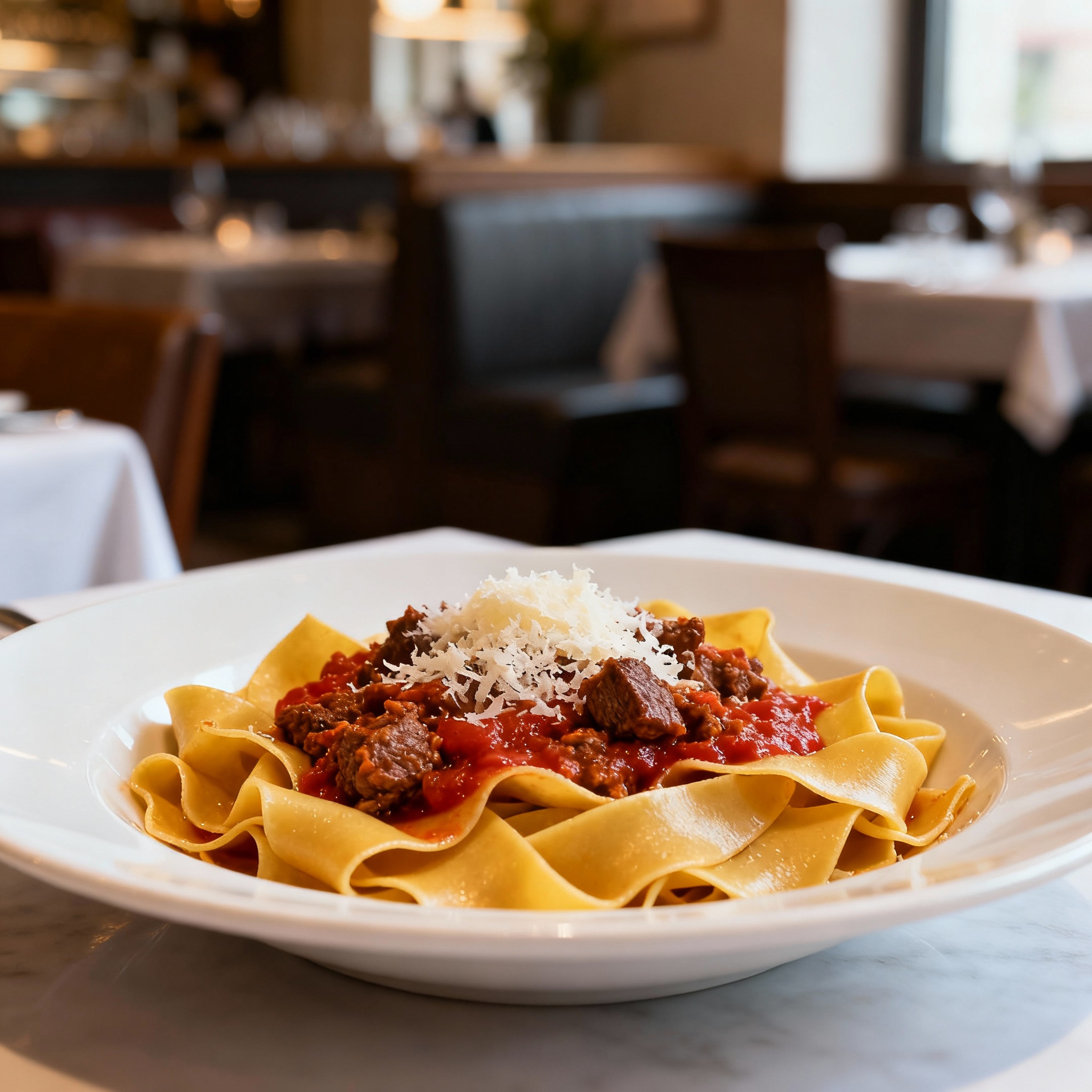 Pappardelle au Ragù de Sanglier