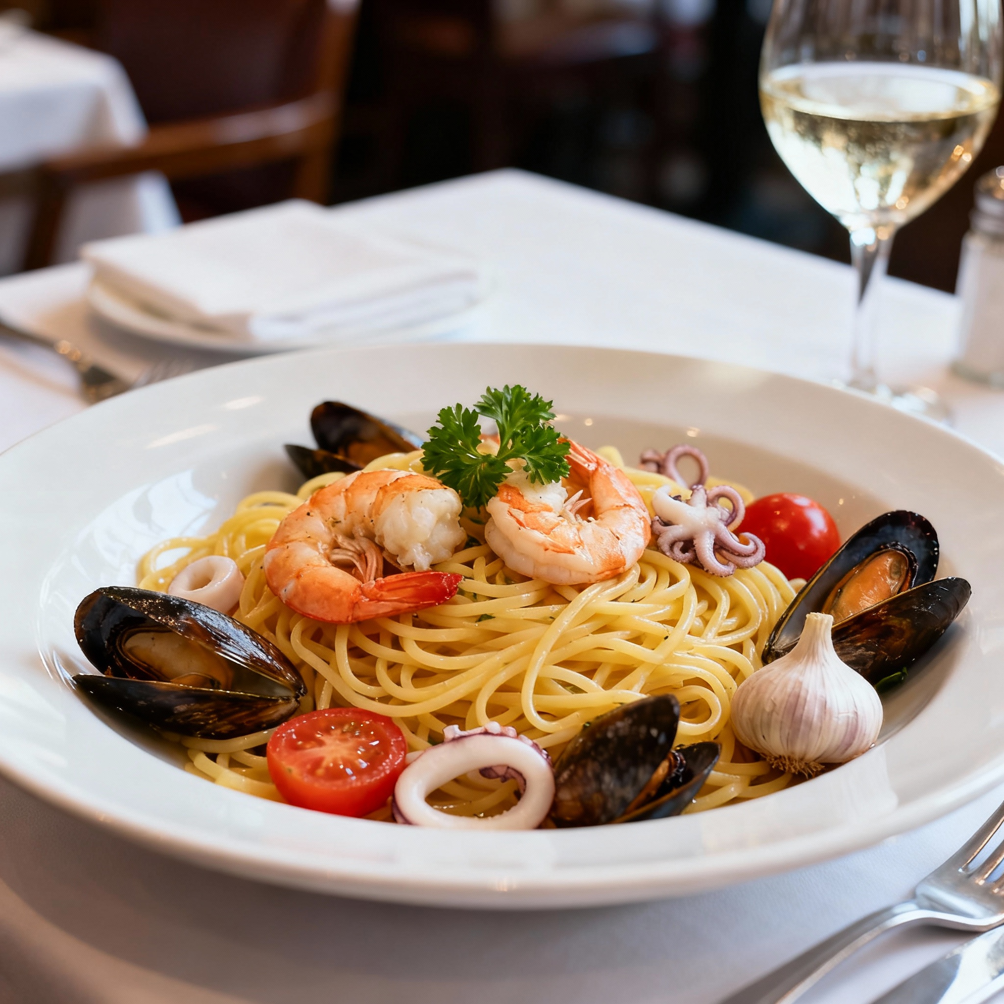 Linguine Frutti di Mare