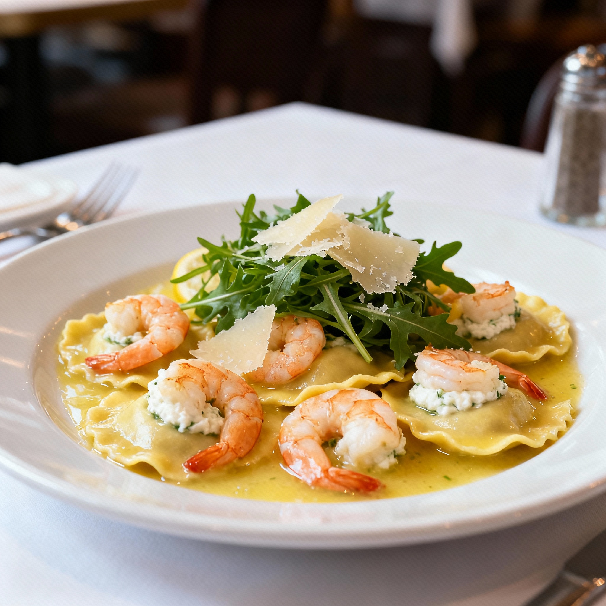 Ravioli Crevette-Ricotta