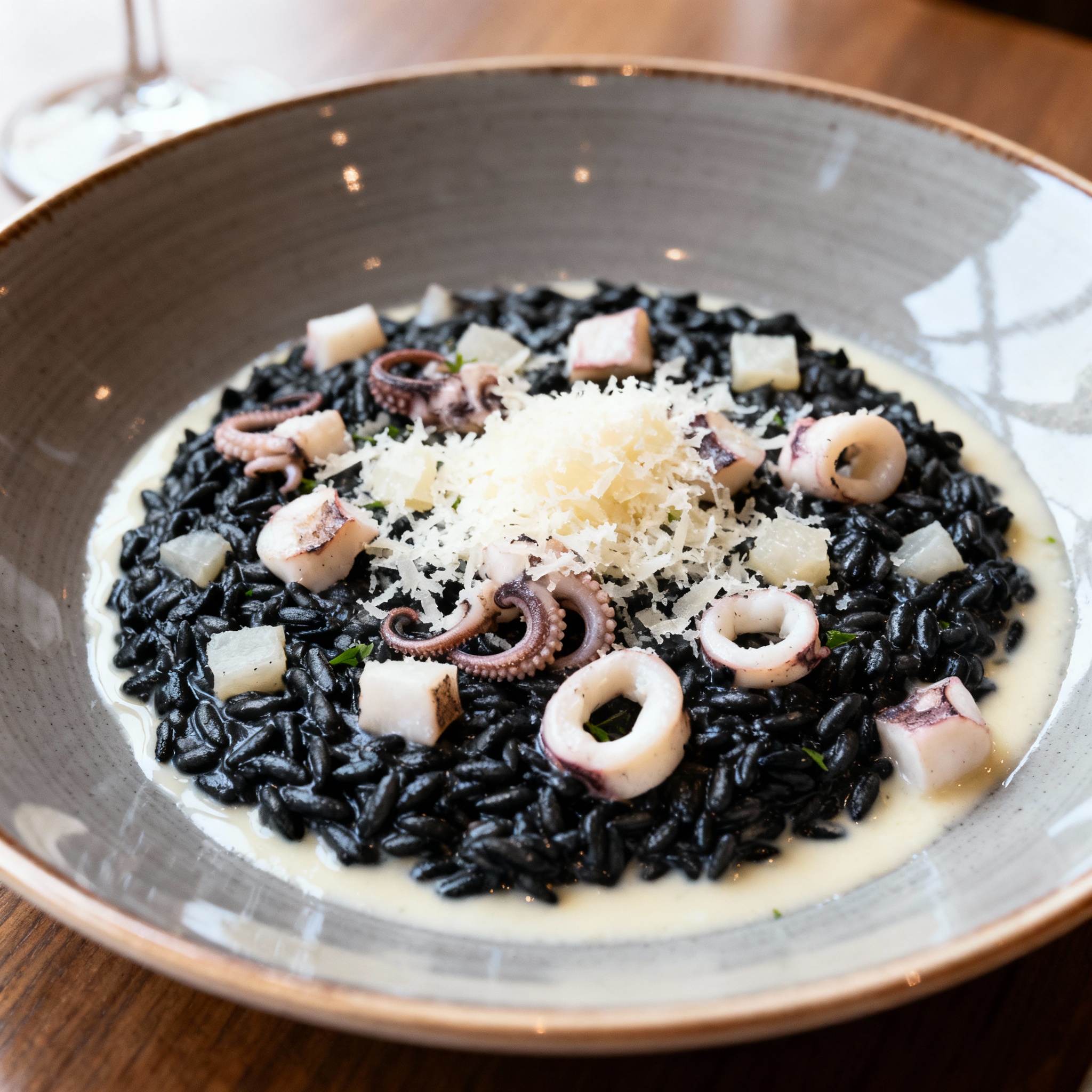 Risotto al Nero di Sepia