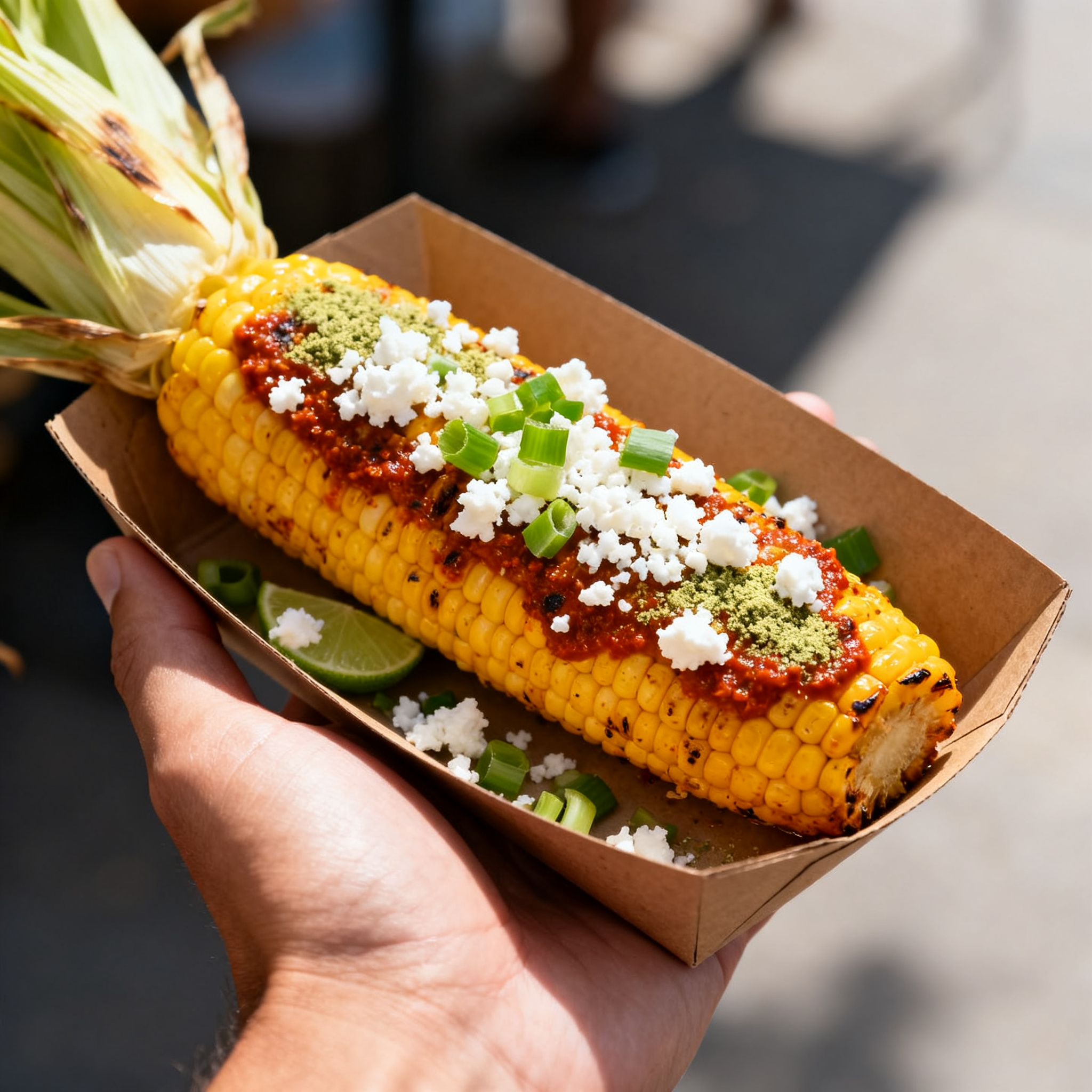 Corn on the Cob Chili Lime