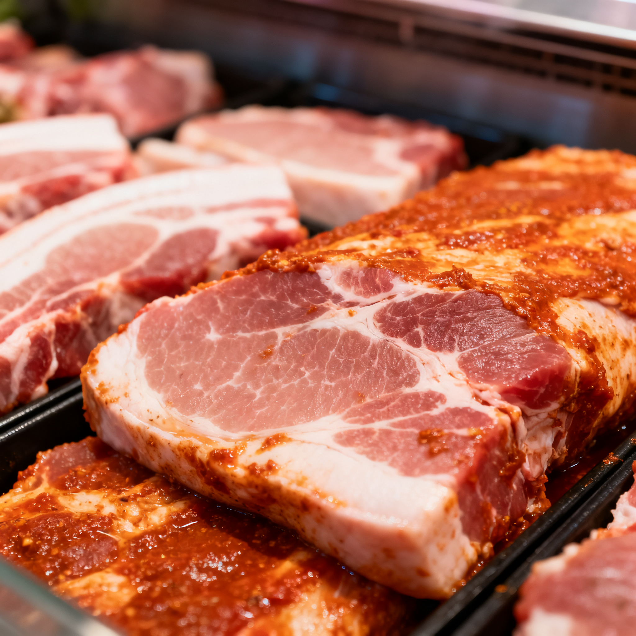 Poitrine de Porc Marinée