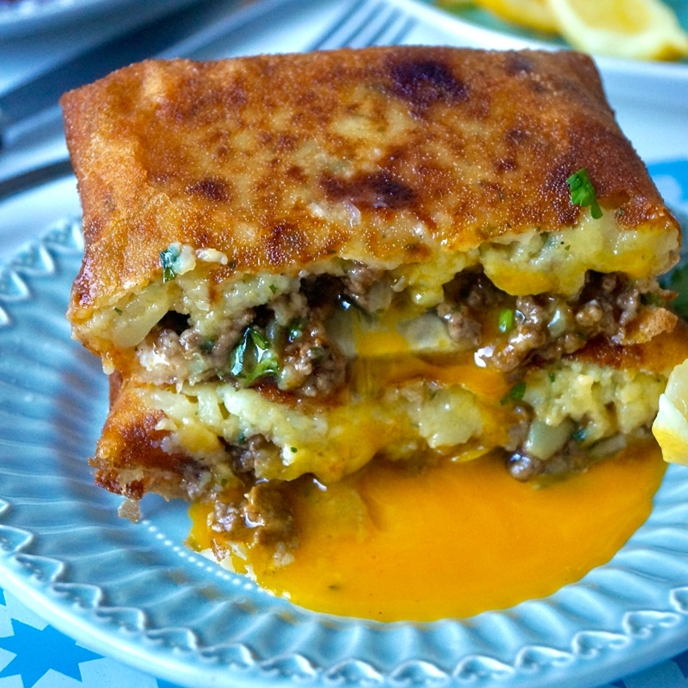 Brik Annabi 'oeuf coulant' (بريك عنابي)