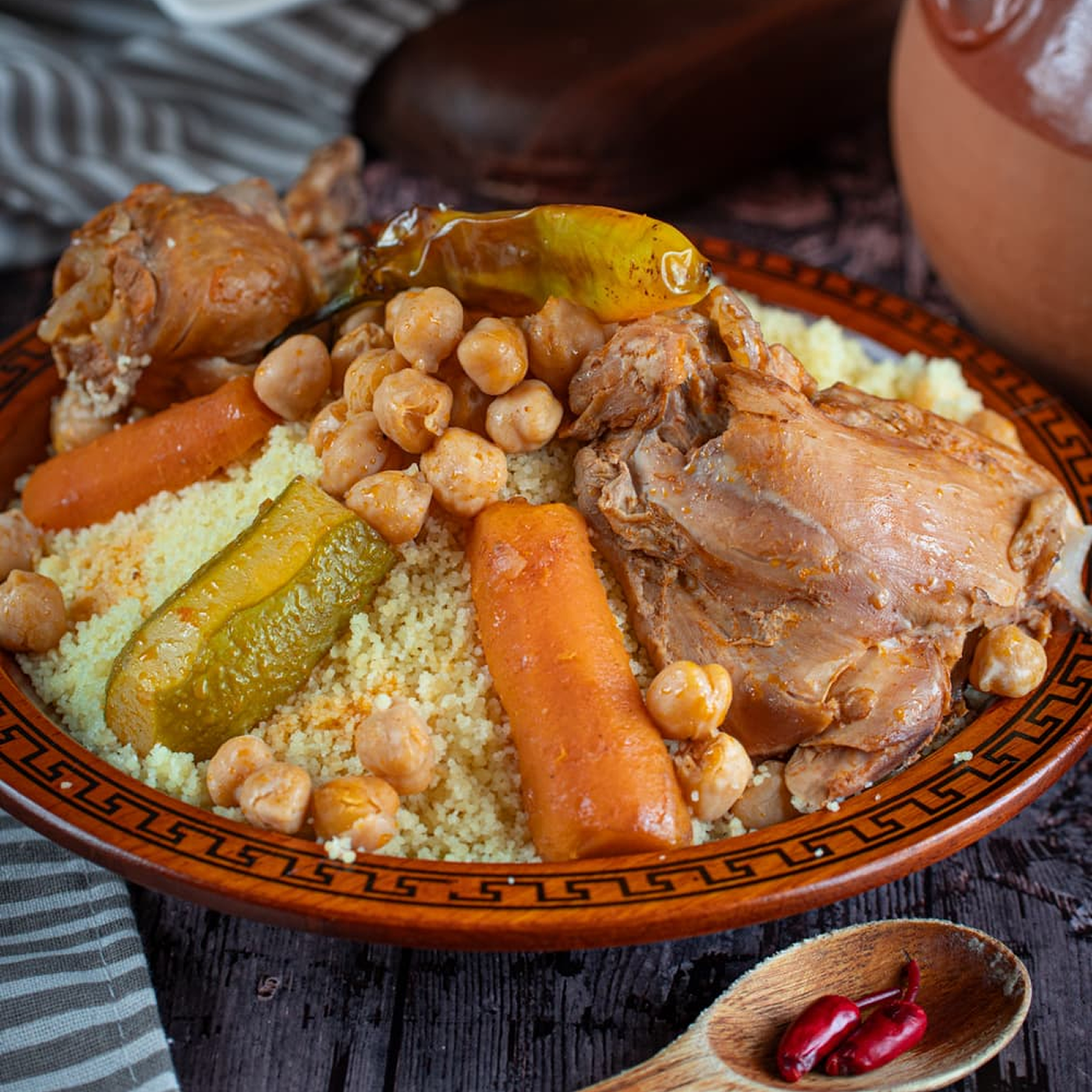 Couscous algérien (كسكس جزائري)