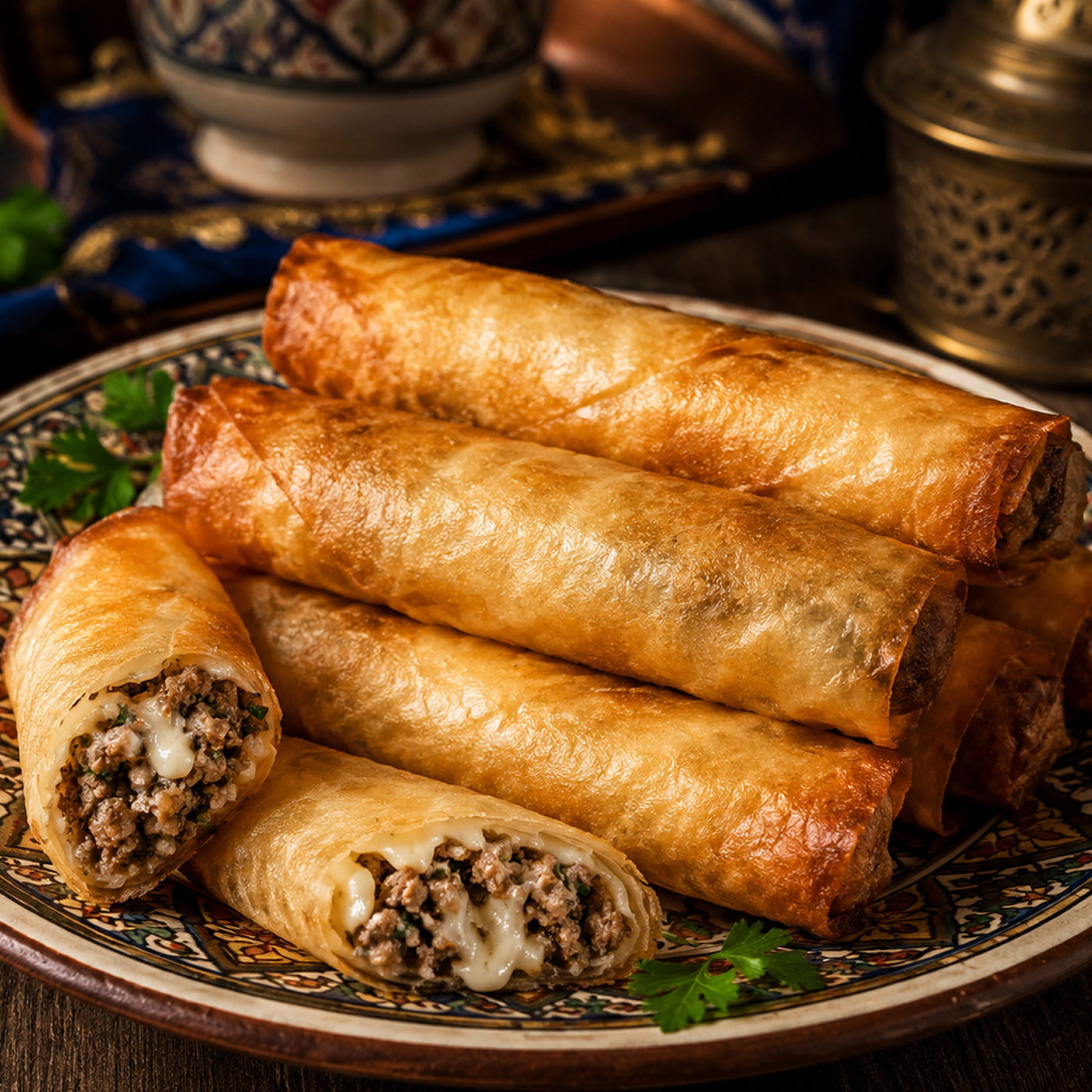 Bourek viande hachée (بوراك)