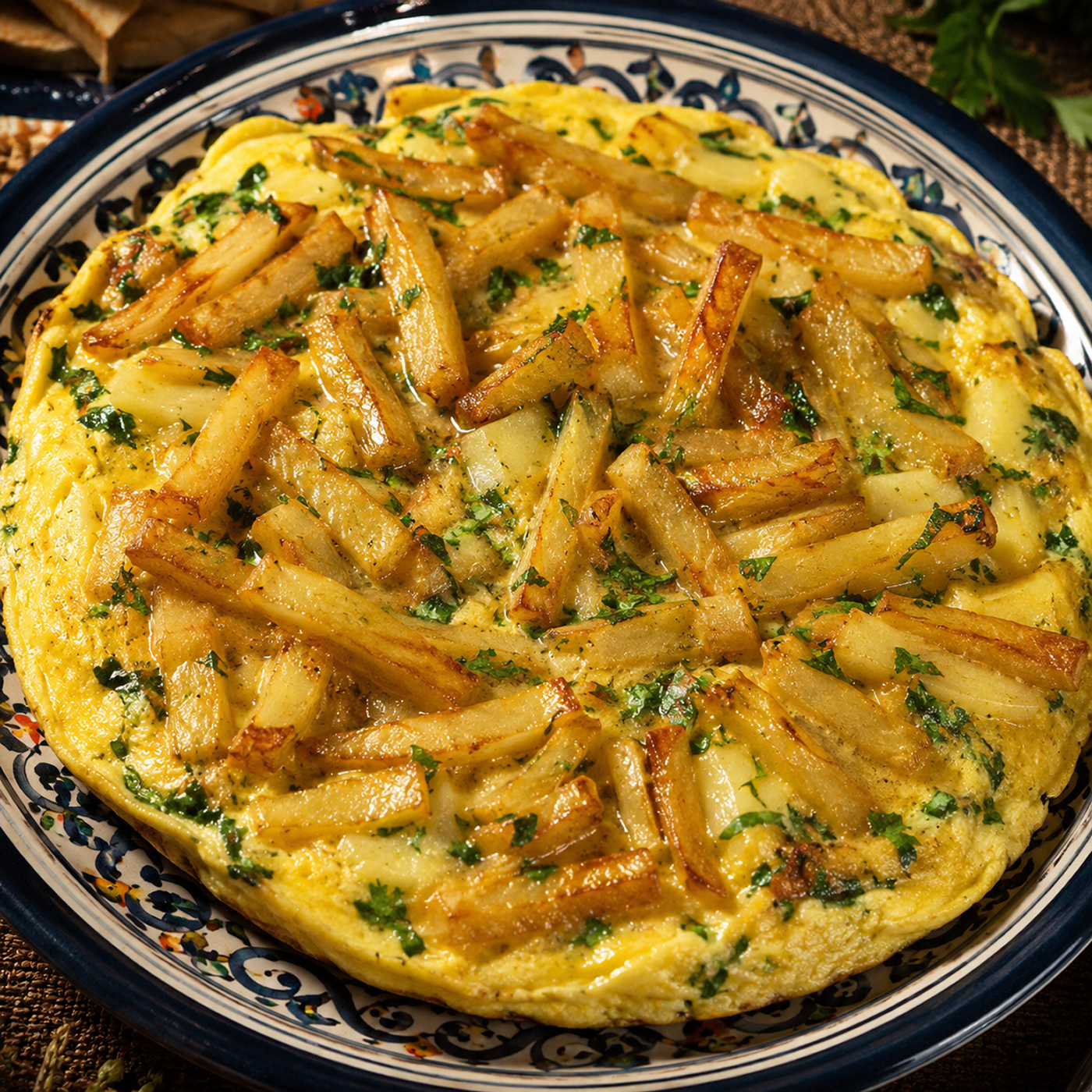 Frites-omelette (فريت أوملات)