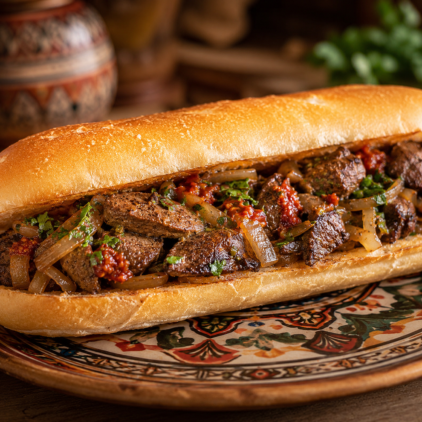 Sandwich Kebda