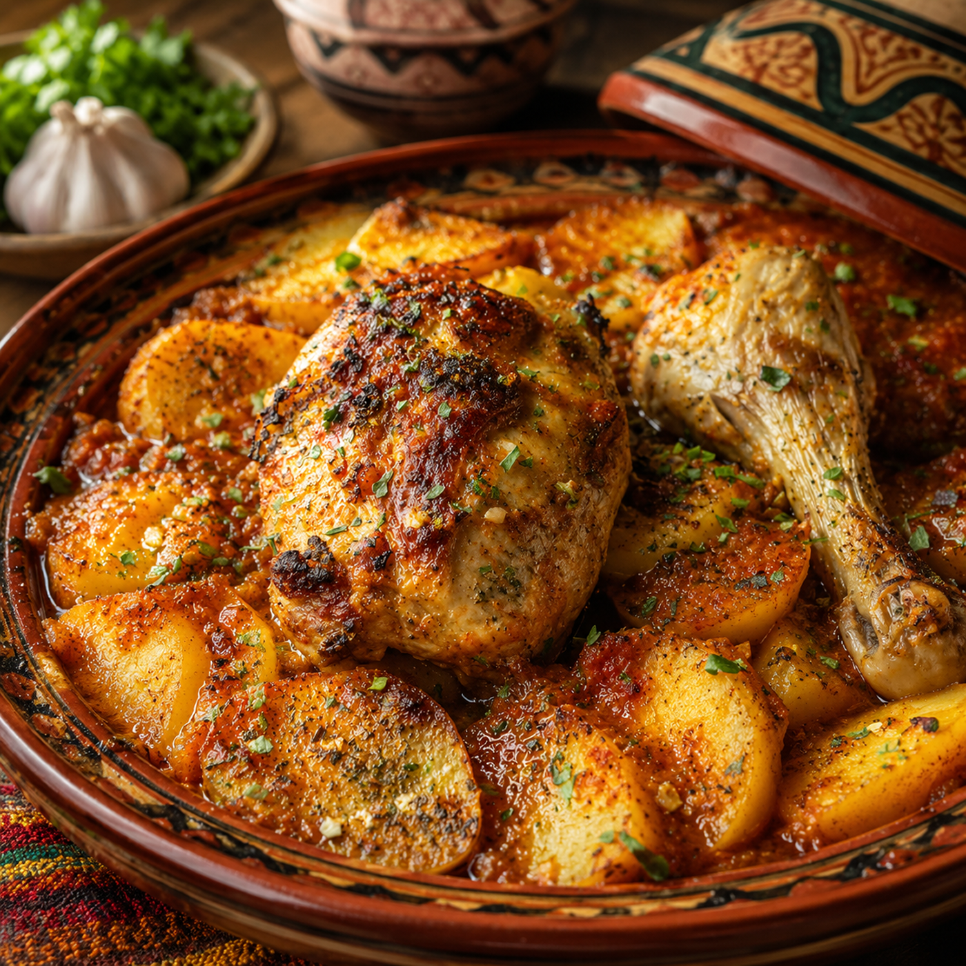 Batata Koucha (بطاطا في الكوشة)