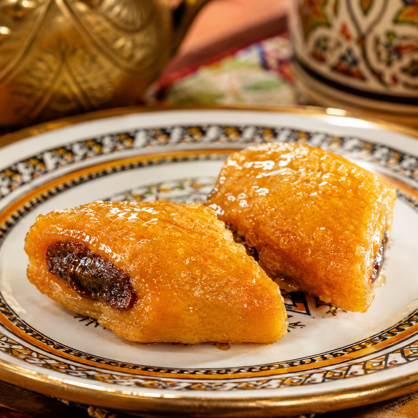 Makrout dattes & miel (مقروض) x2