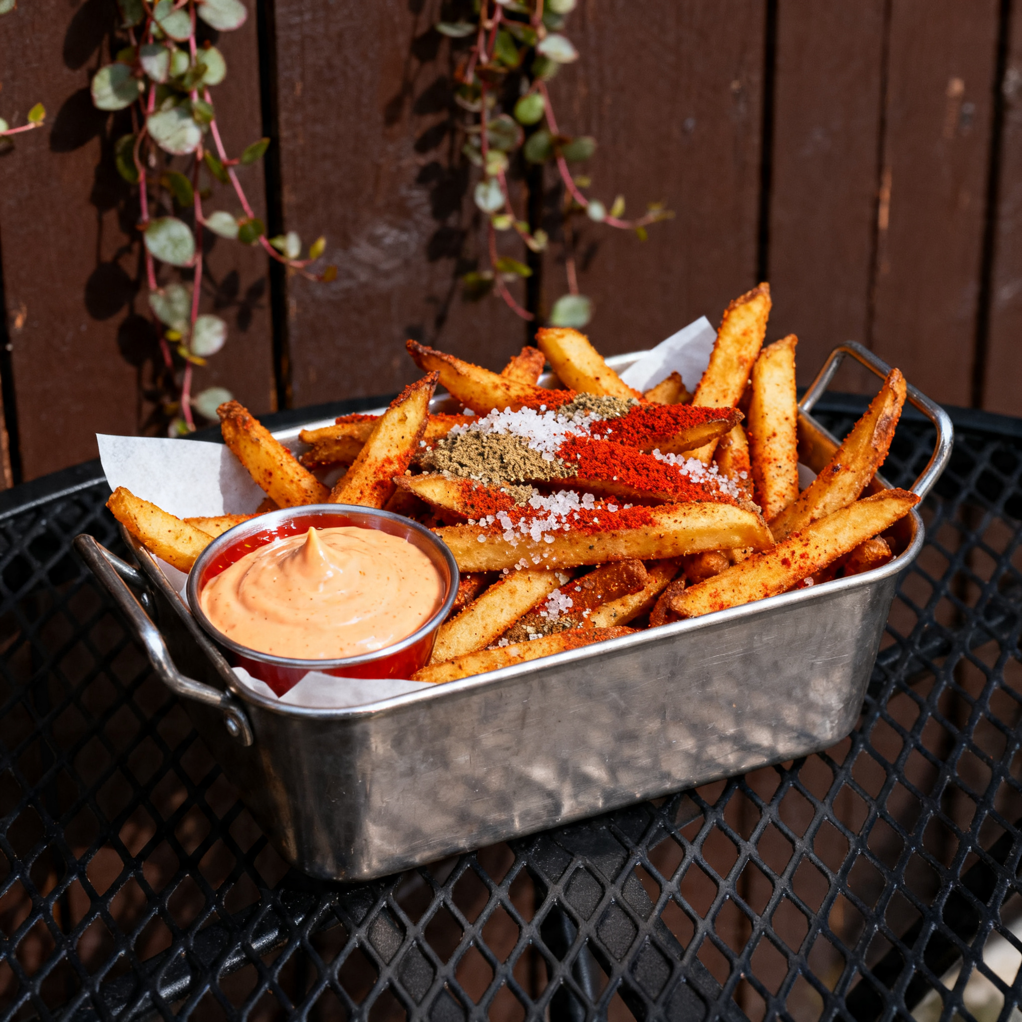 Frites Cajun Épicées
