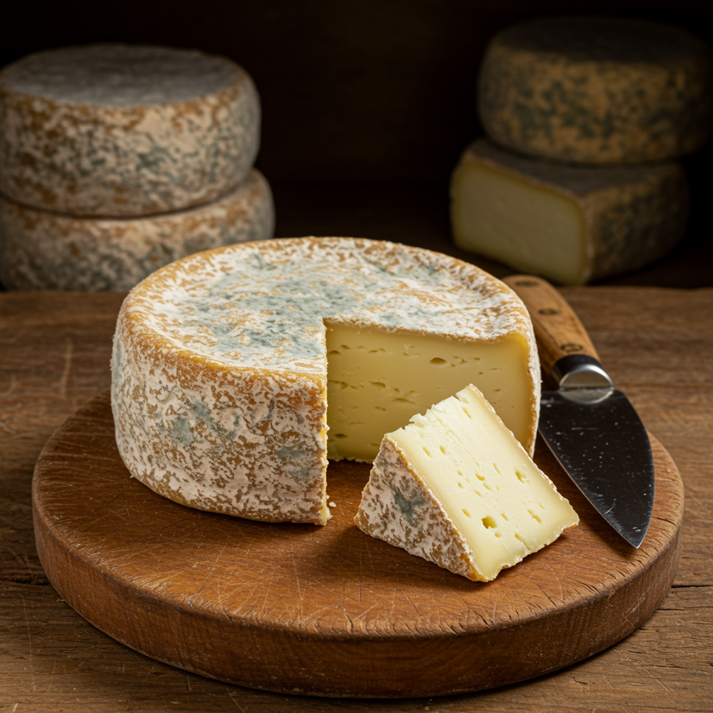 Tomme de Savoie à l'ail & fines herbes