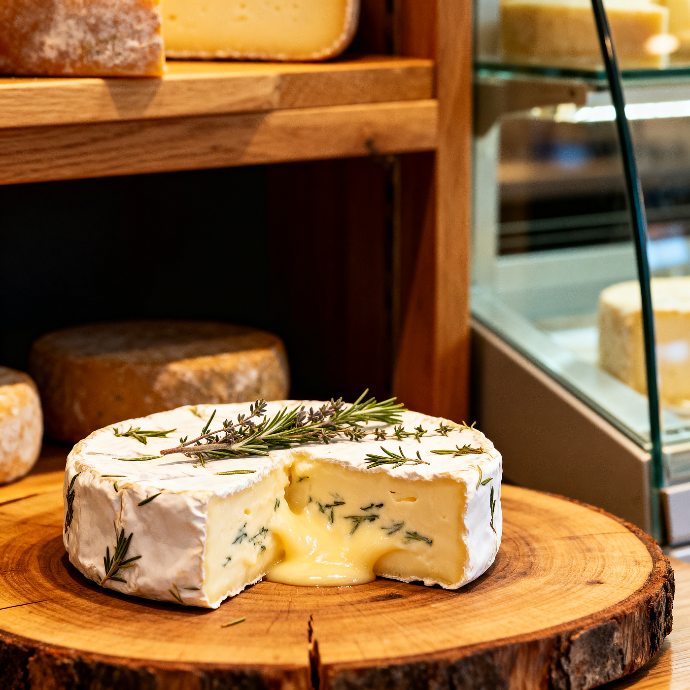 Camembert aux herbes aromatiques