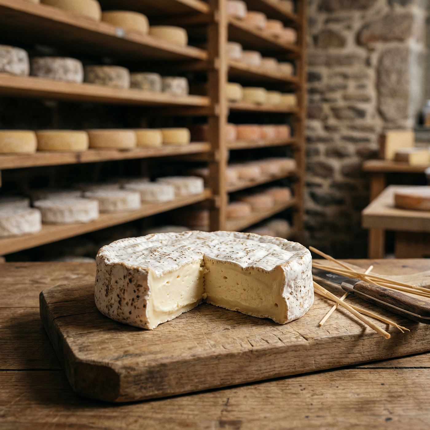 Brie de Meaux affiné