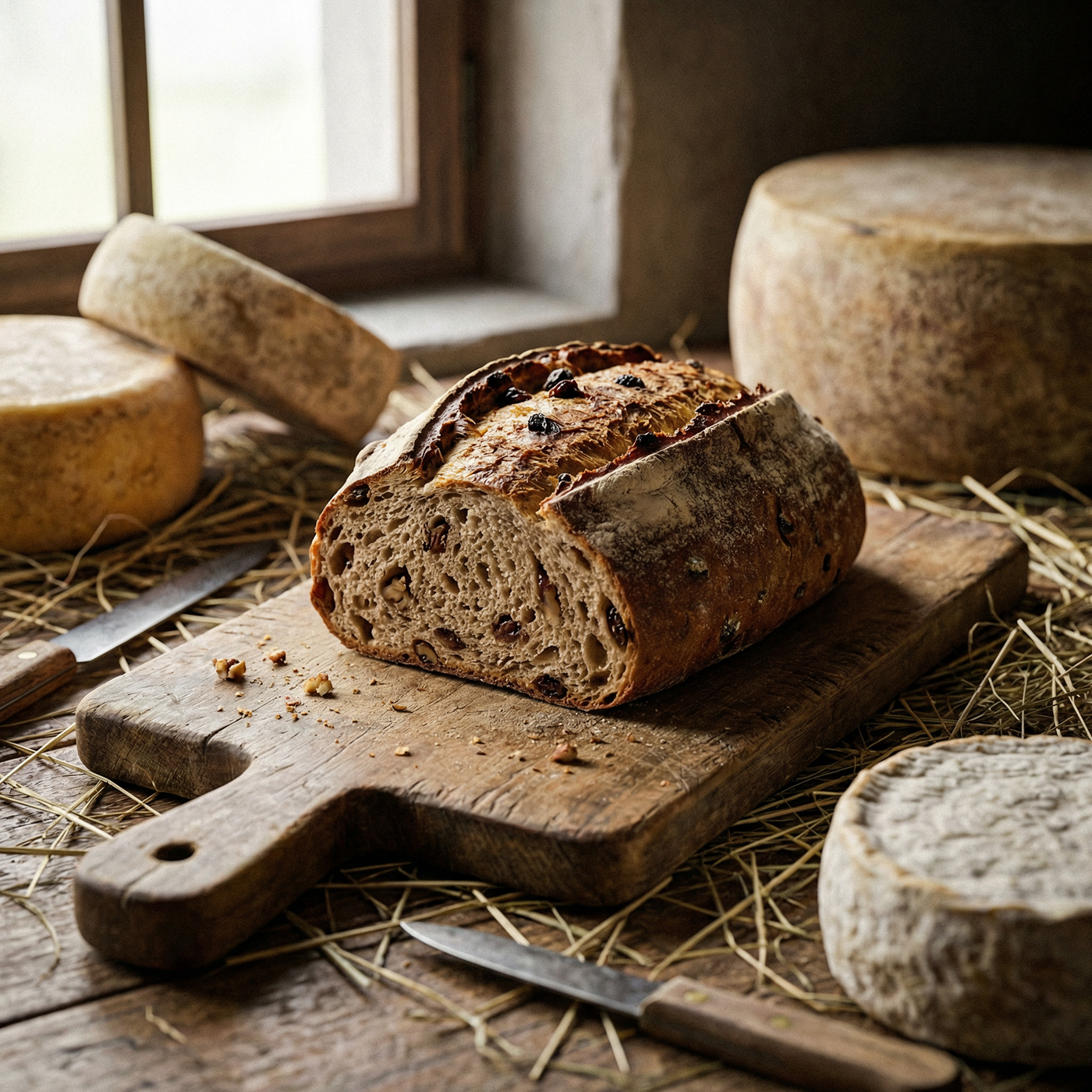 Pain aux noix & raisins