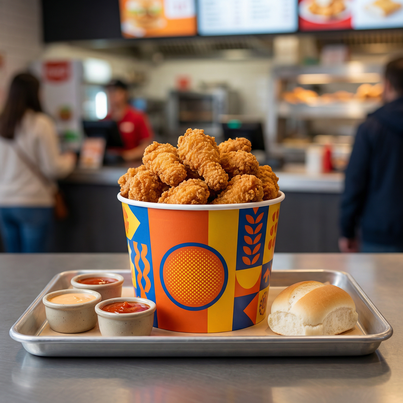 Le Popcorn Chicken Box