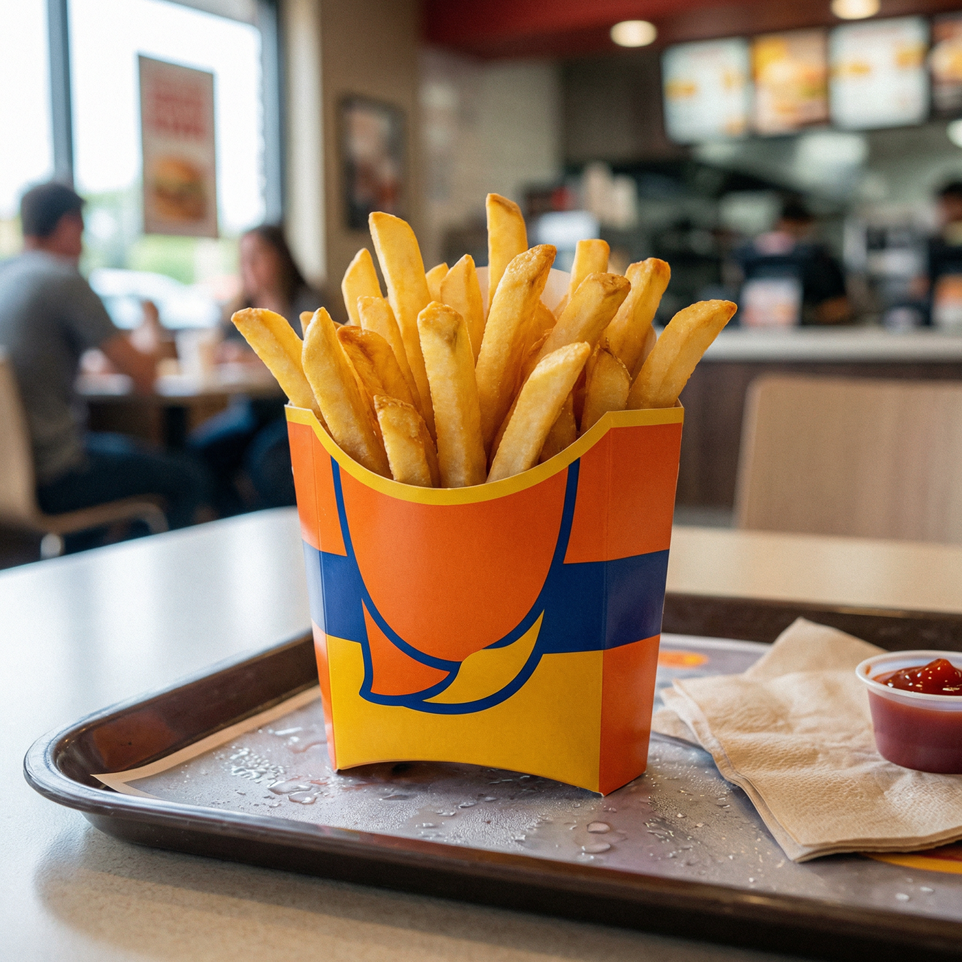 Frites Croustillantes Nature