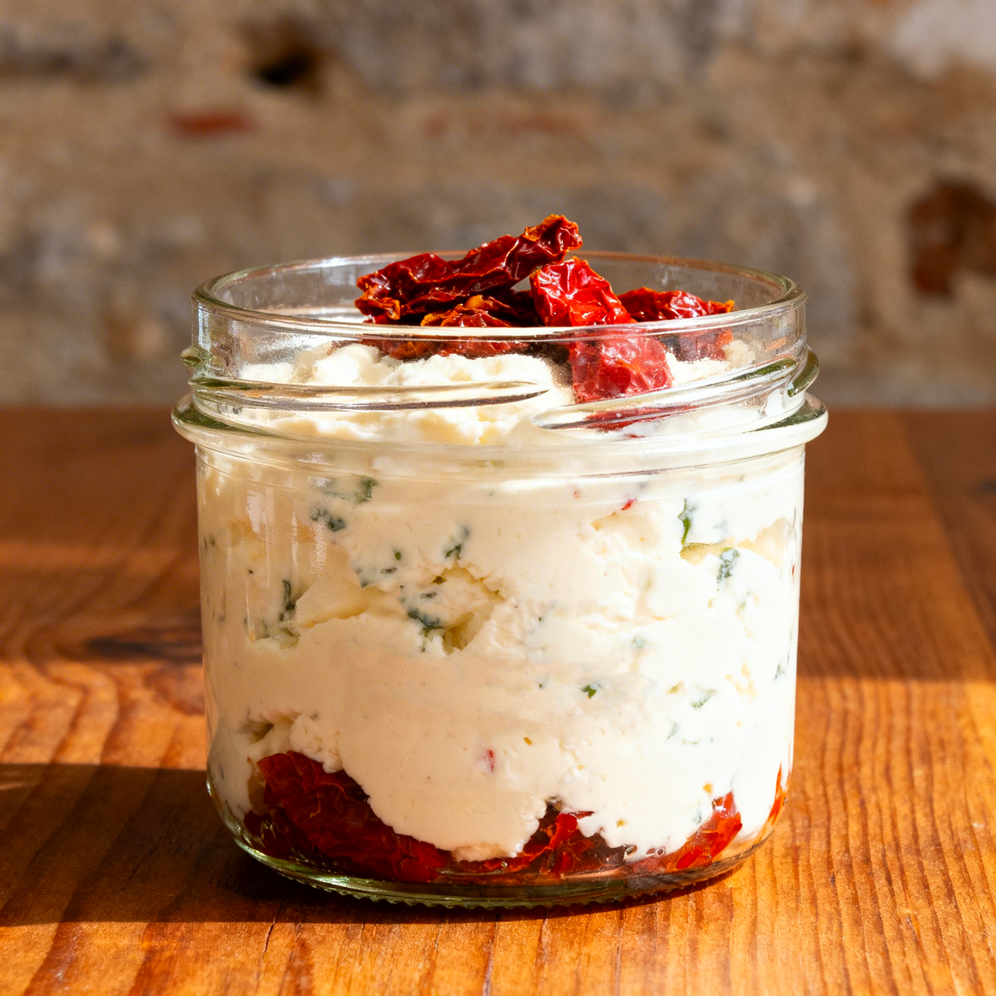 Crème de Chèvre & Tomates Séchées