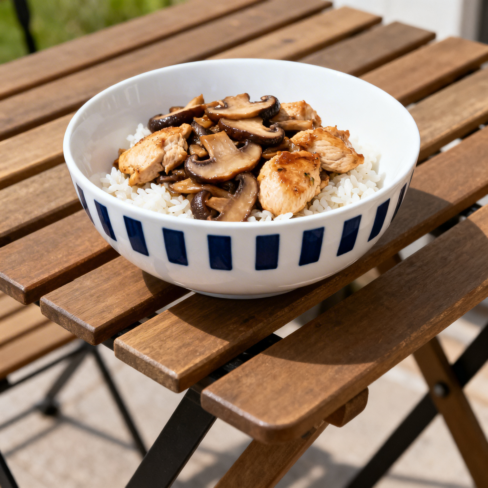 Sauté de poulet au Shiitake